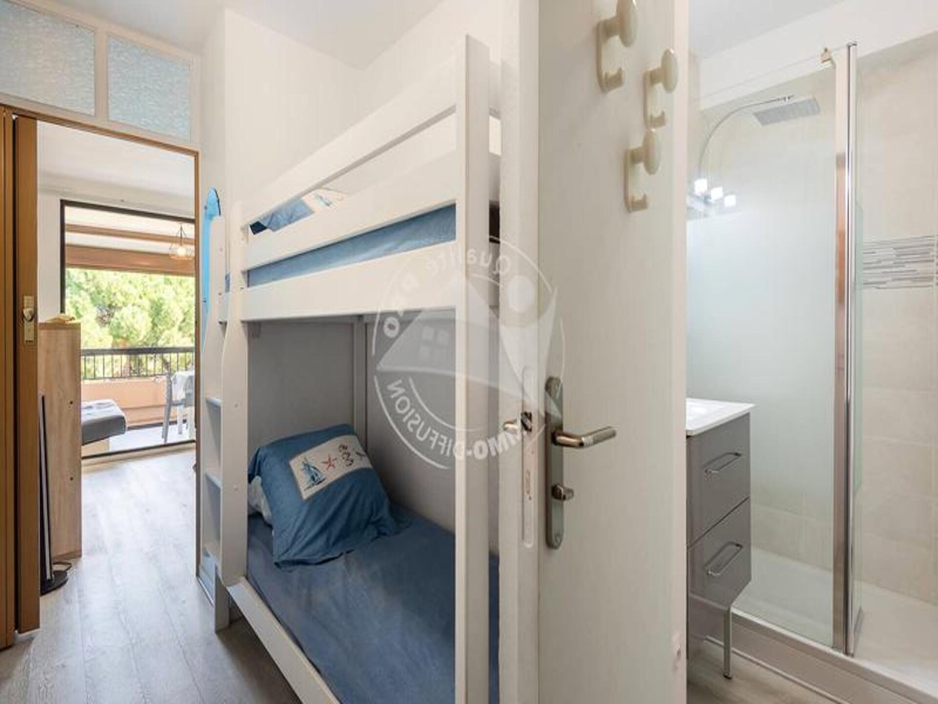 Lichte studio met balkon, op 200 meter van het strand van Le Grau-du-Roi - foto 13
