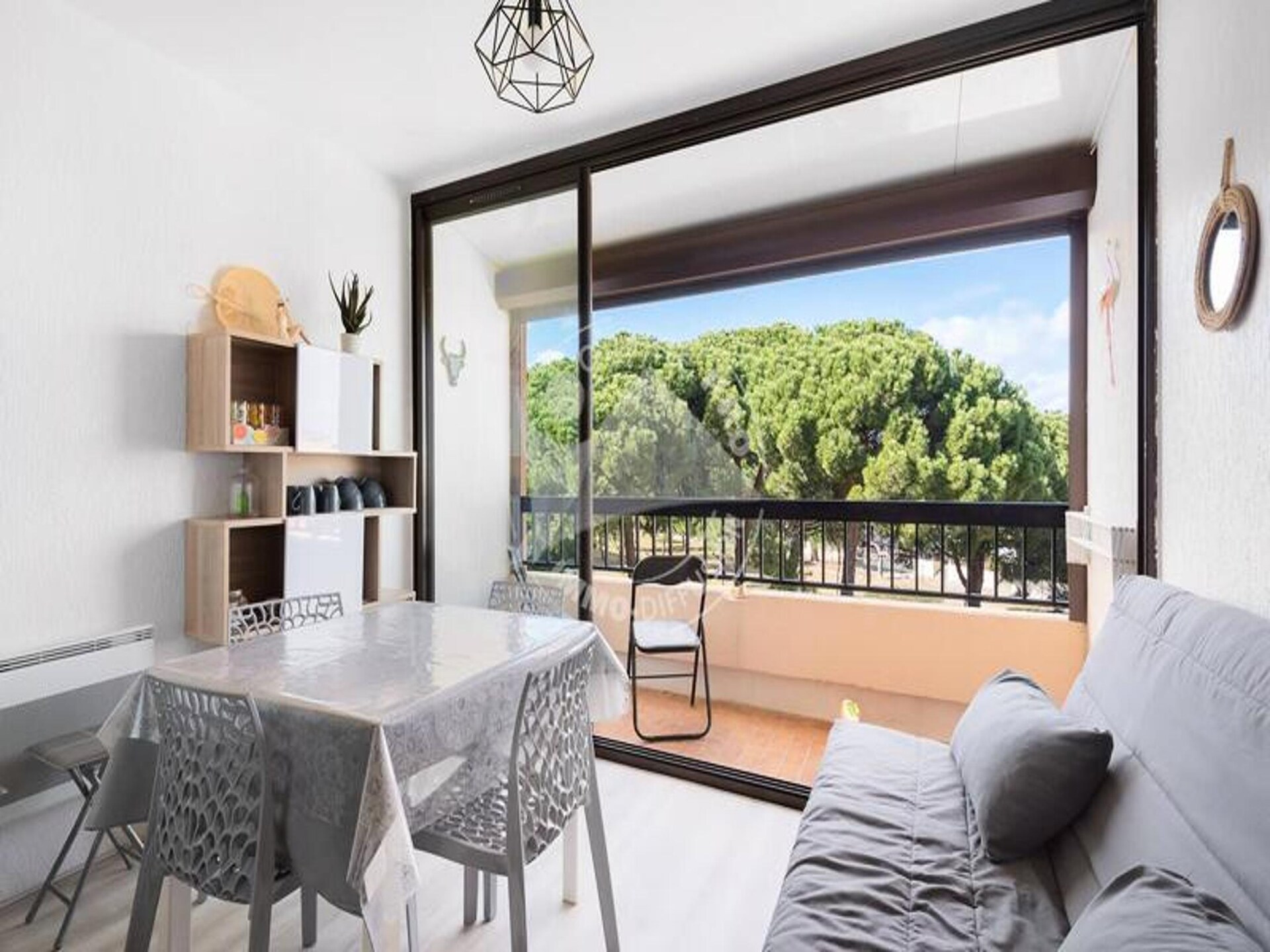 Lichte studio met balkon, op 200 meter van het strand van Le Grau-du-Roi - foto 10