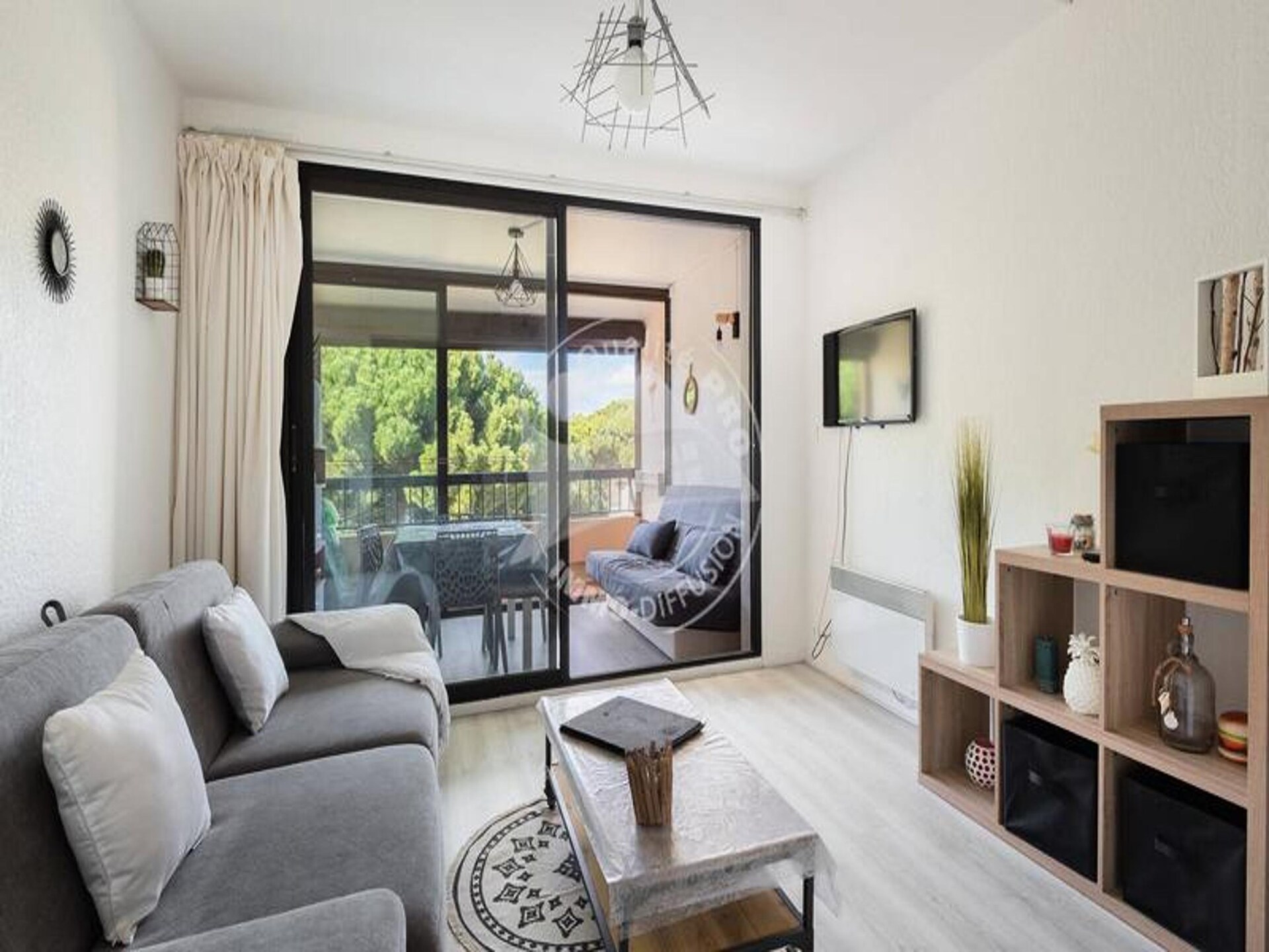 Lichte studio met balkon, op 200 meter van het strand van Le Grau-du-Roi - foto 8