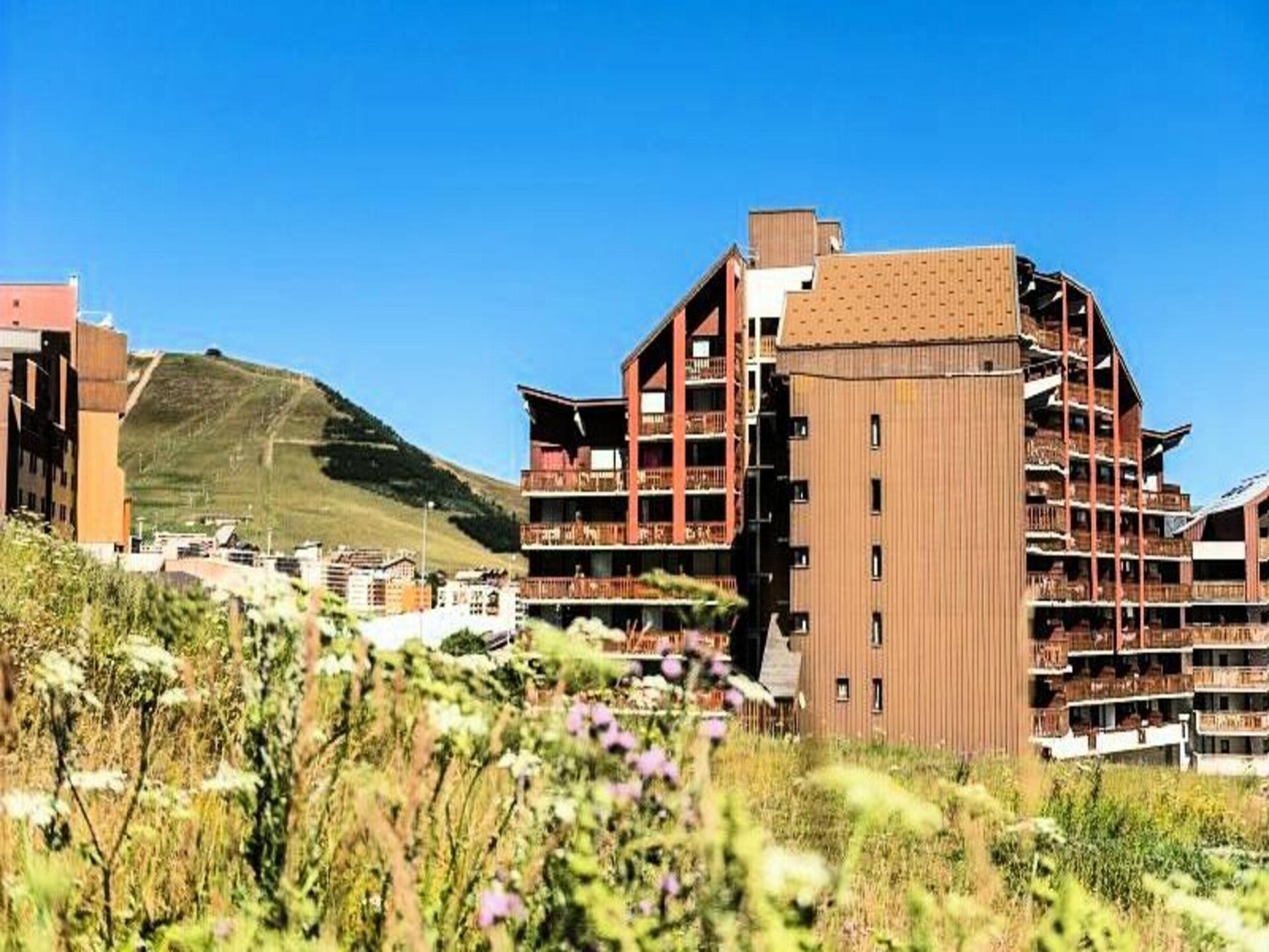 Knus appartement in Alpe d'Huez, 800m van centrum - foto 1