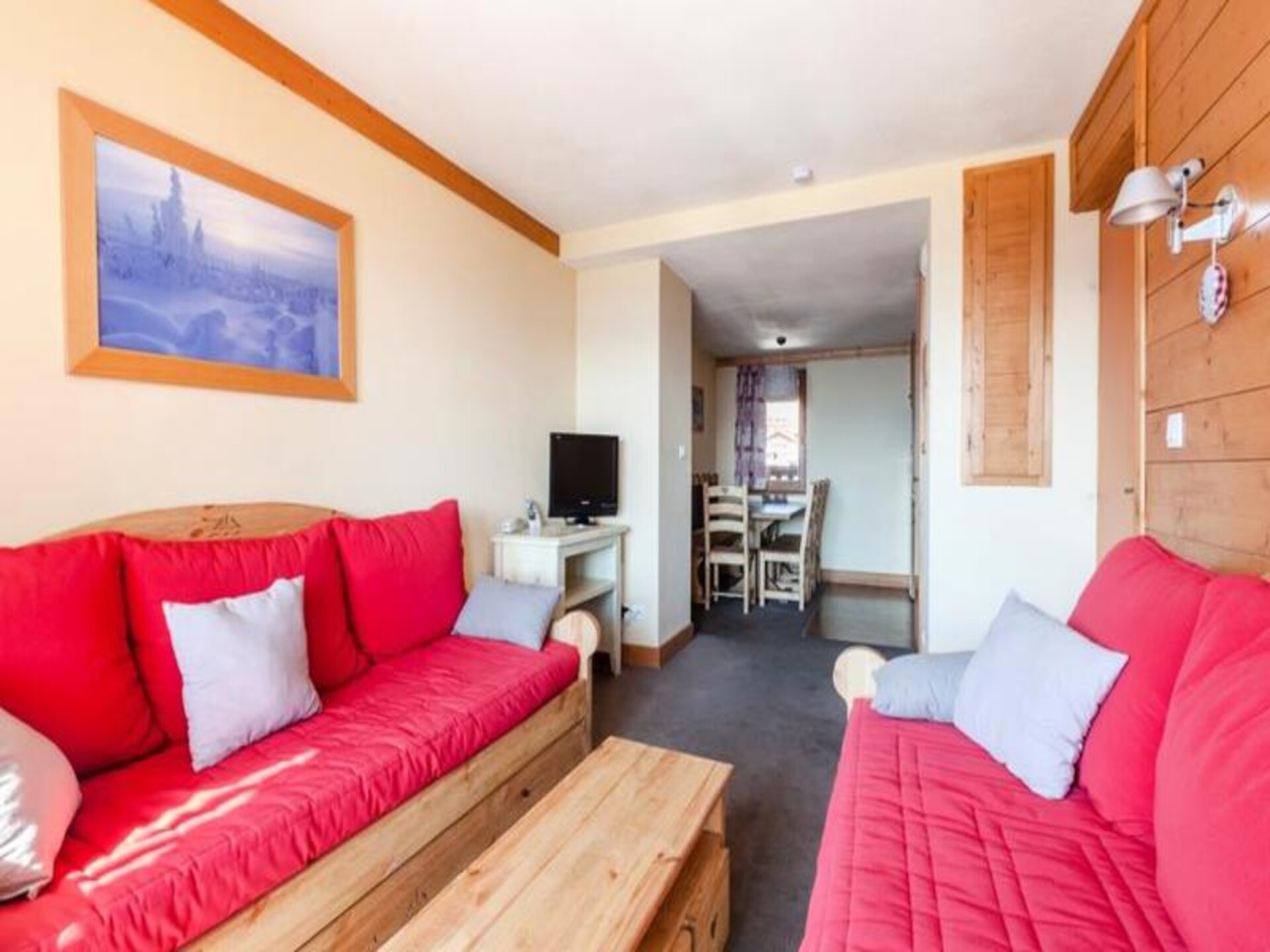 Ruim appartement voor 8 in het hart van Alpe d'Huez, vlakbij de piste - foto 12