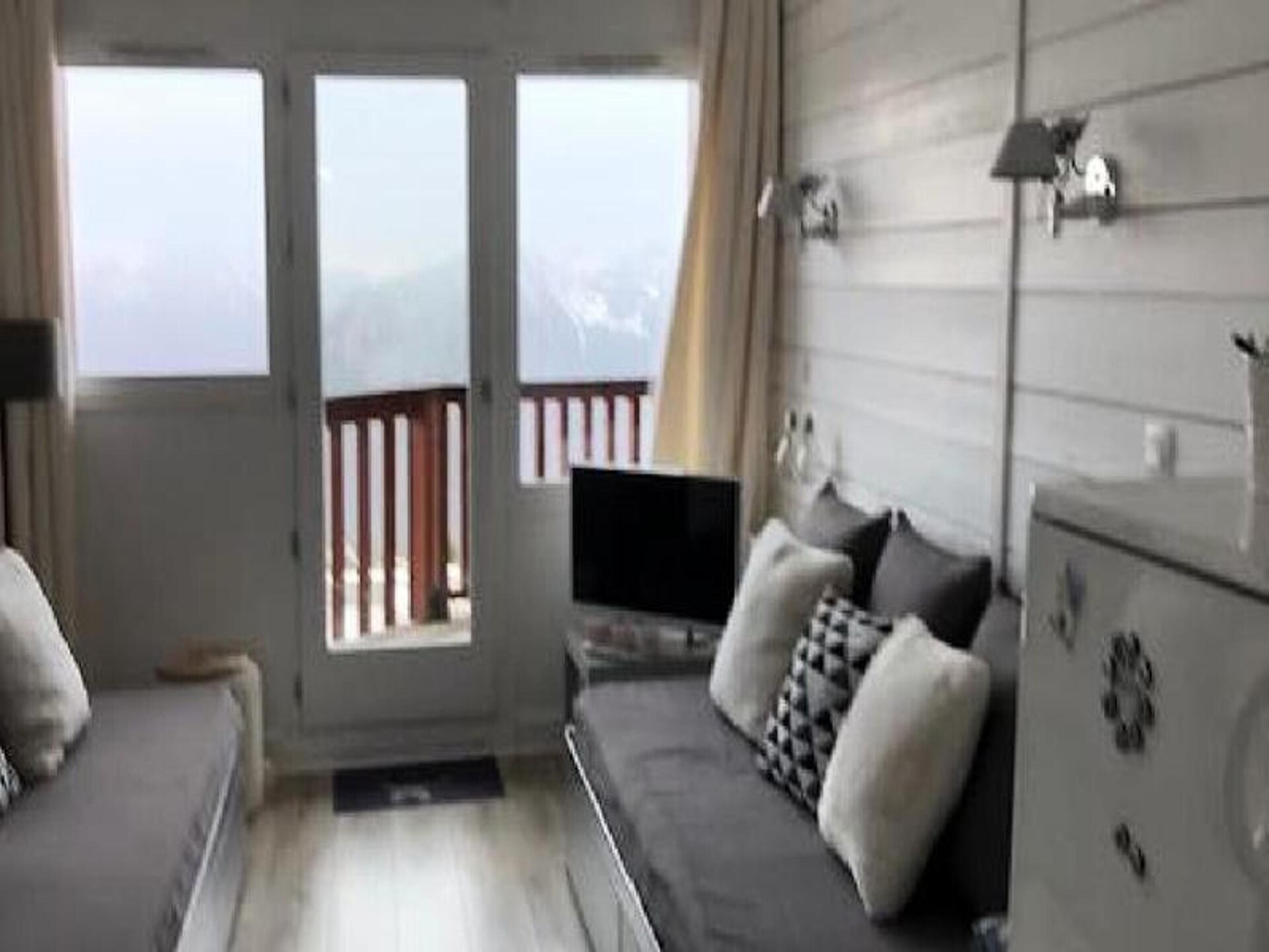 Résidence L'Ours Blanc: sfeervol appartement in hartje Huez met skipiste op loopafstand - foto 4