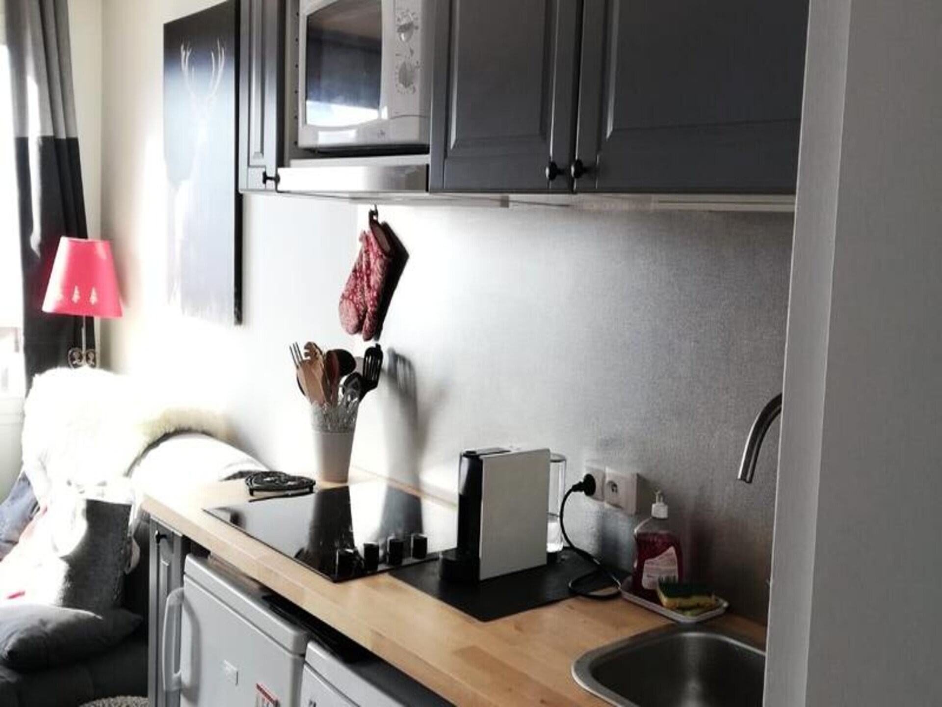 Knus appartement in Alpe d'Huez, direct bij de piste en ijsbaan - foto 11