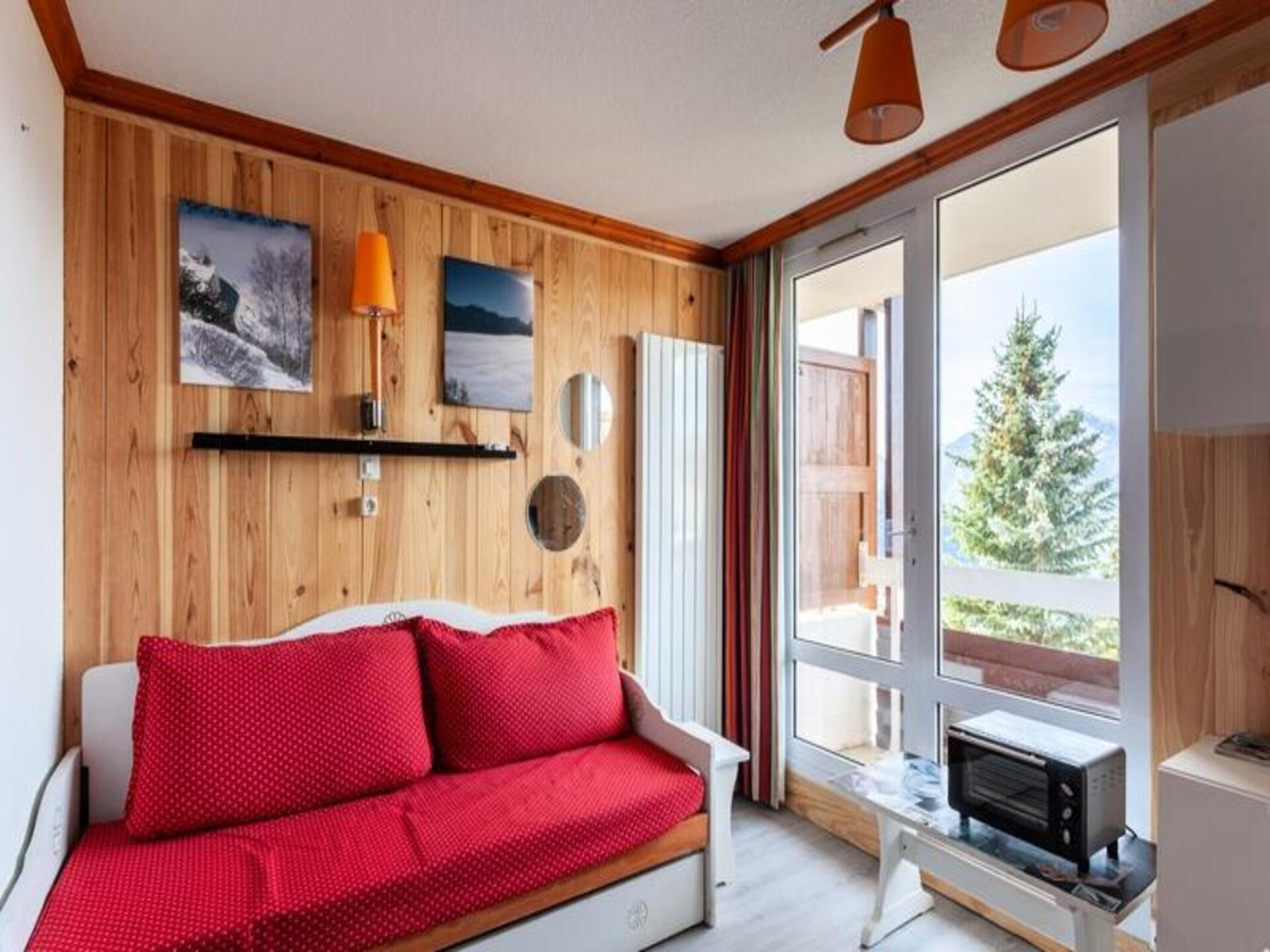 Knus appartement voor 5 met balkon en bergzicht nabij de piste in Alpe d'Huez - foto 19