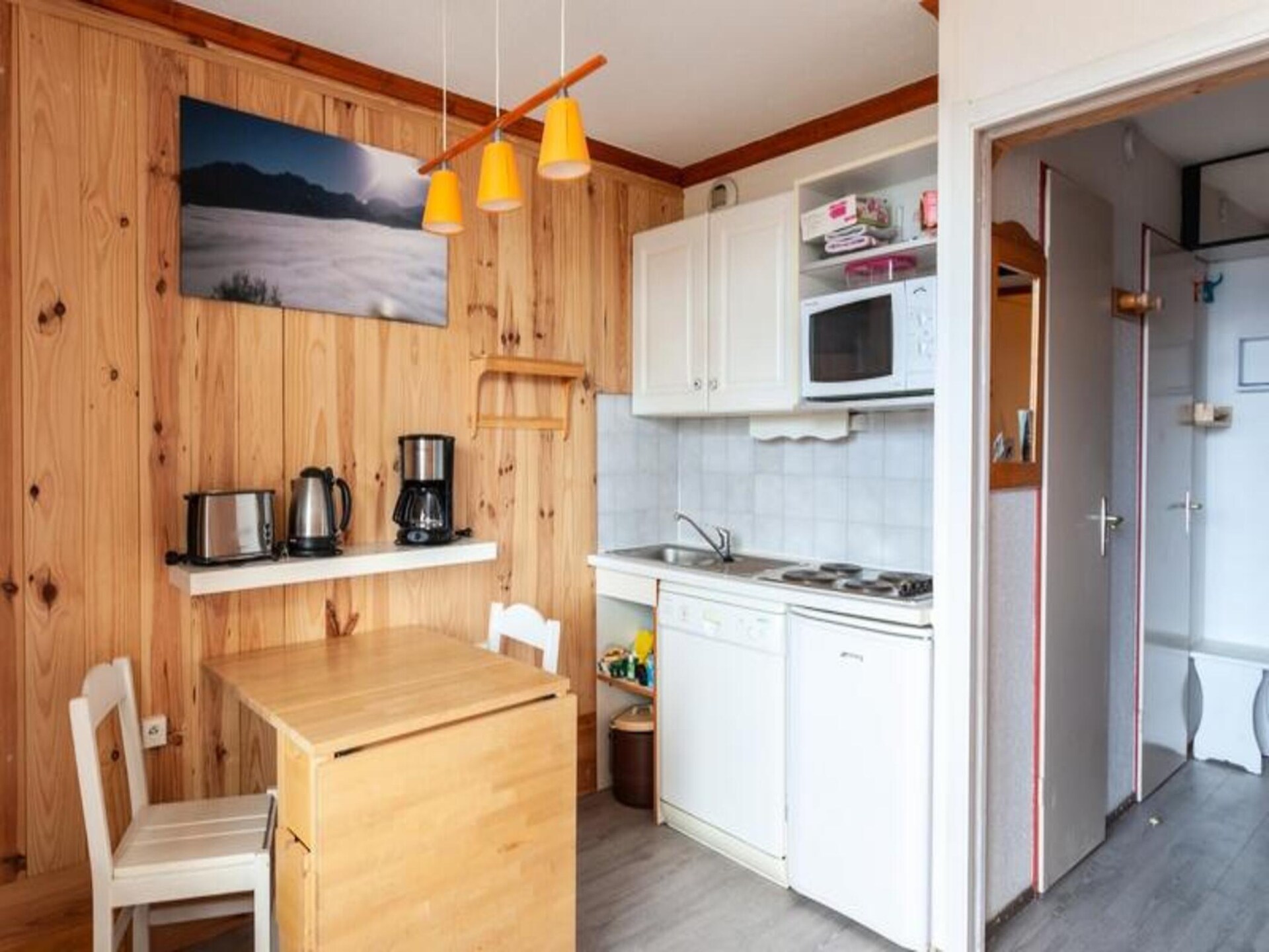 Knus appartement voor 5 met balkon en bergzicht nabij de piste in Alpe d'Huez - foto 22