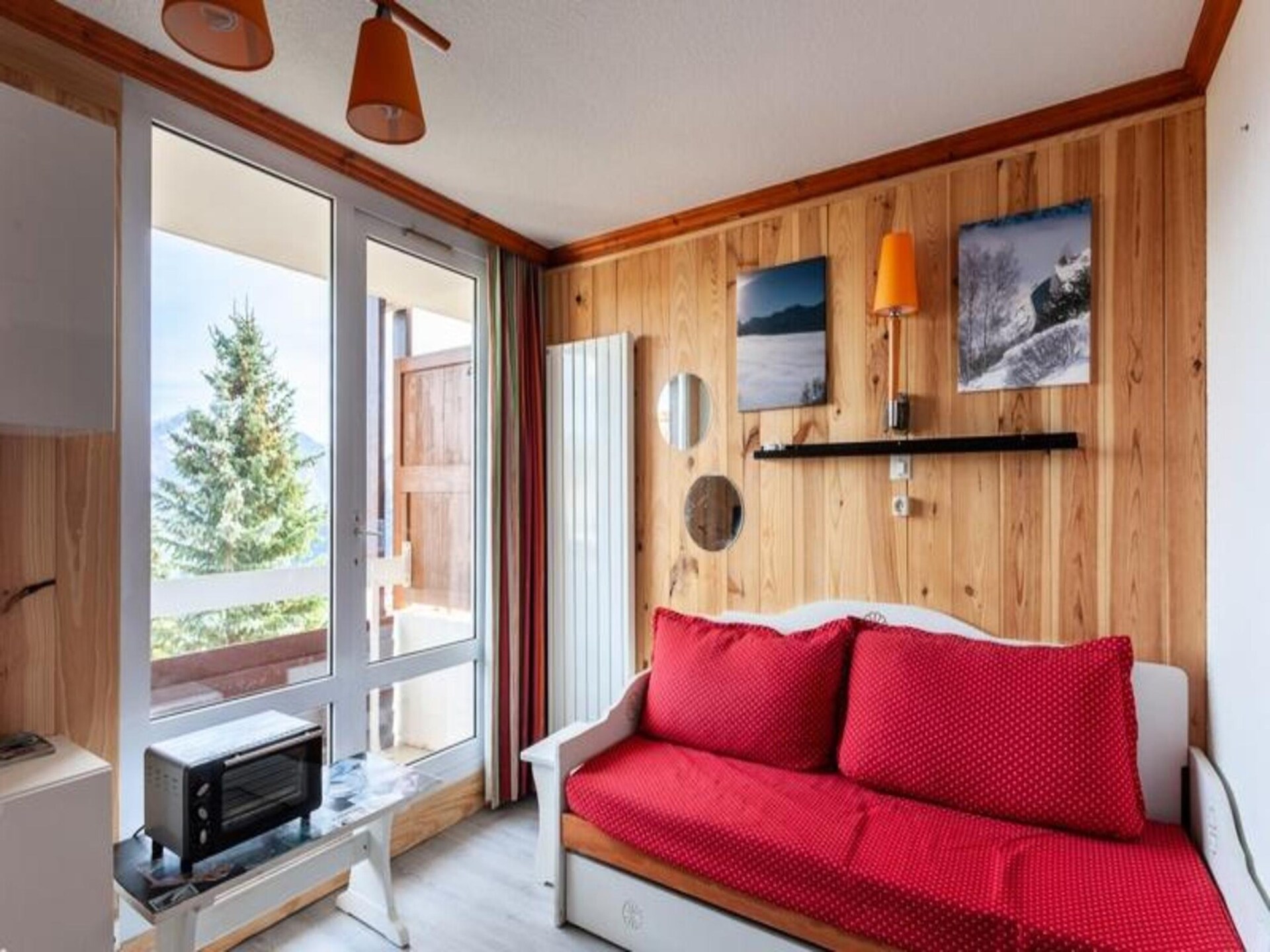 Knus appartement voor 5 met balkon en bergzicht nabij de piste in Alpe d'Huez - foto 20