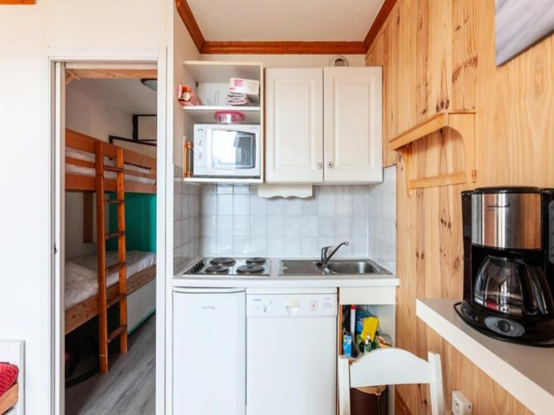 Knus appartement voor 5 met balkon en bergzicht nabij de piste in Alpe d'Huez - foto 25