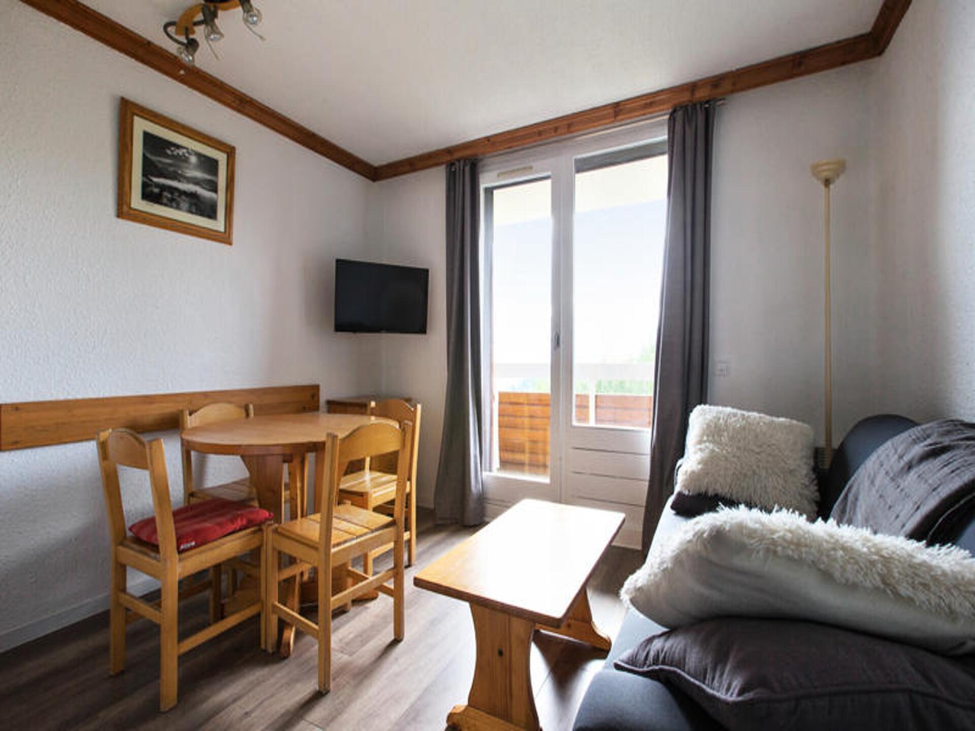 Zonnig appartement op 100m van de piste in Alpe d'Huez met balkon - foto 7