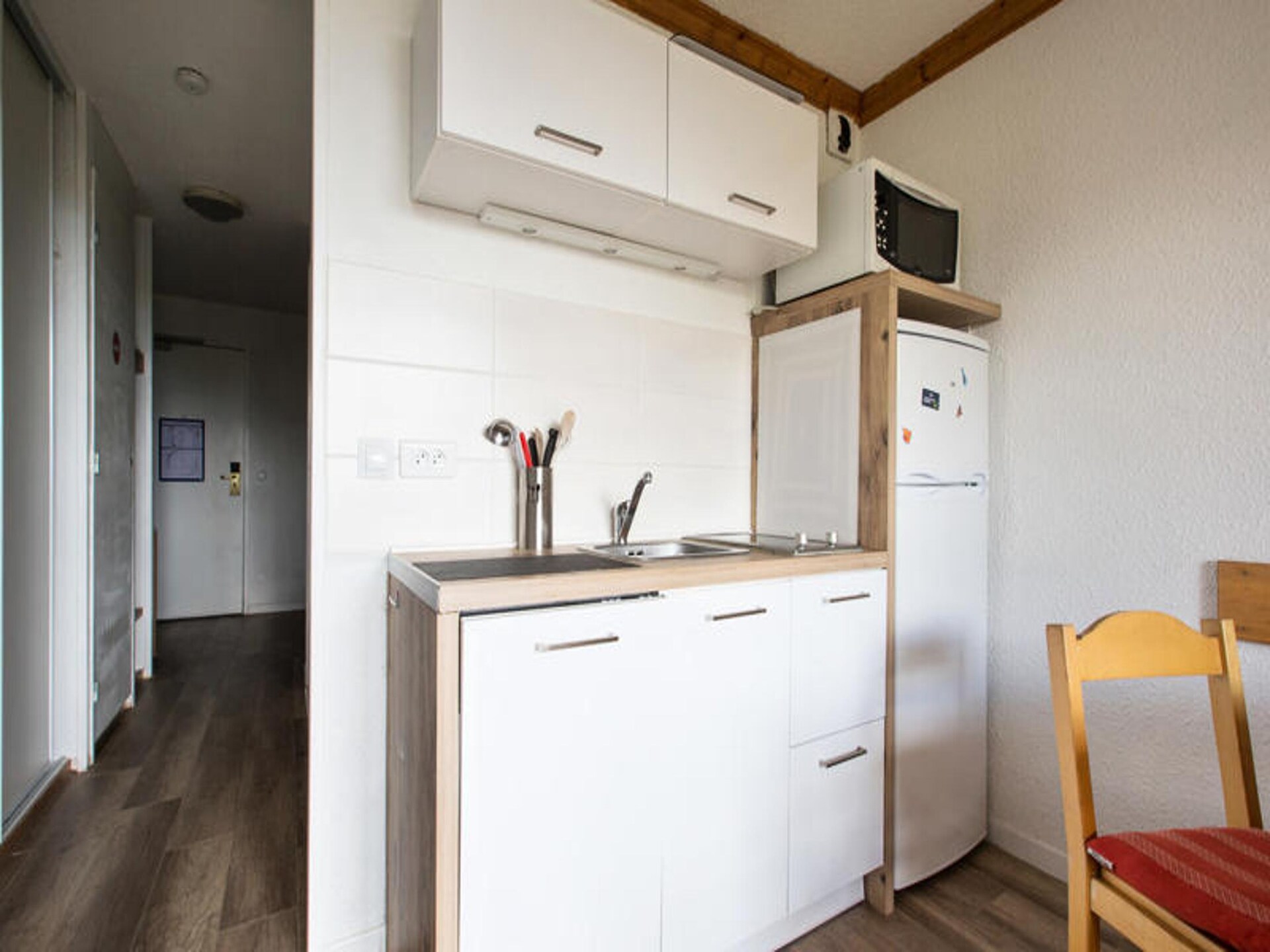 Zonnig appartement op 100m van de piste in Alpe d'Huez met balkon - foto 6