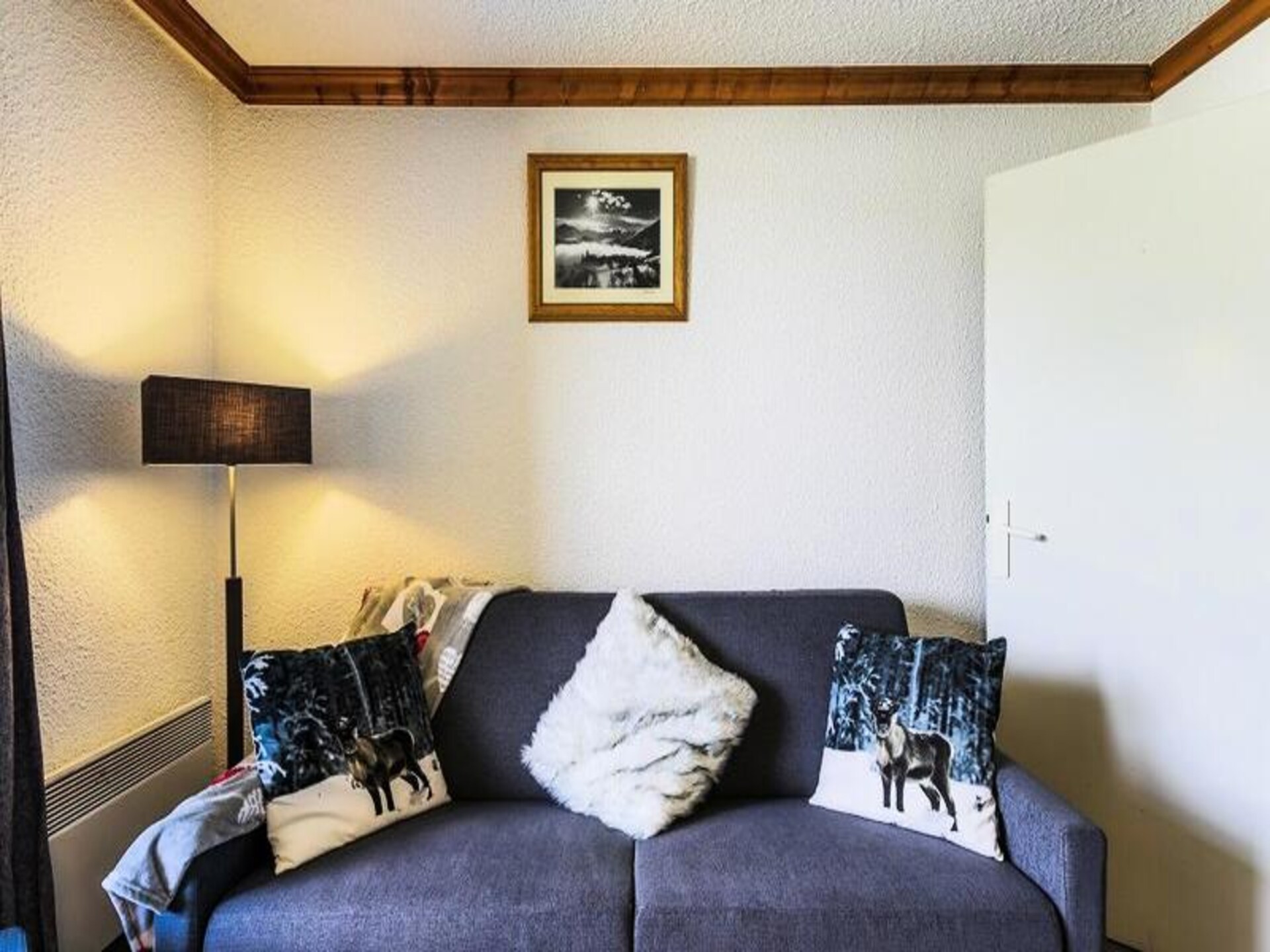 Knus appartement in Alpe d'Huez met balkon en uitzicht op de bergen - foto 11