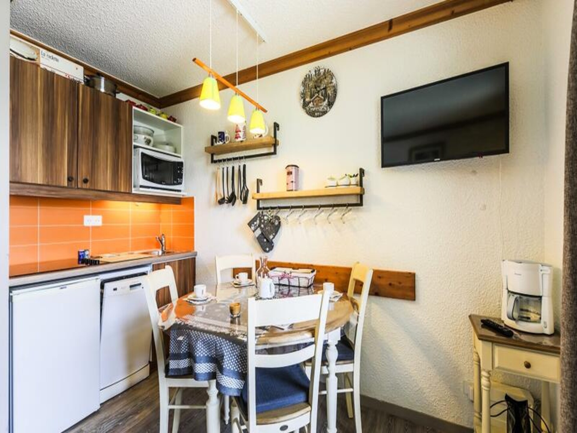 Knus appartement in Alpe d'Huez met balkon en uitzicht op de bergen - foto 16