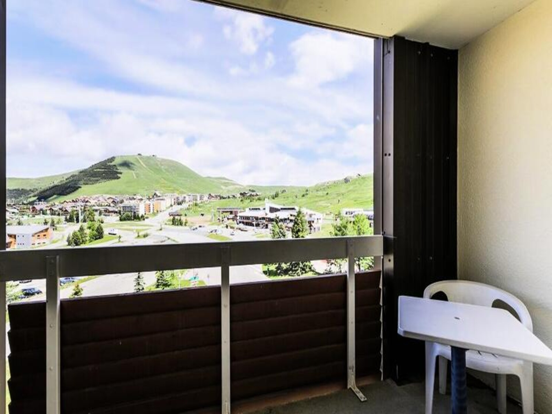 Knus appartement in Alpe d'Huez met balkon en uitzicht op de bergen - foto 27