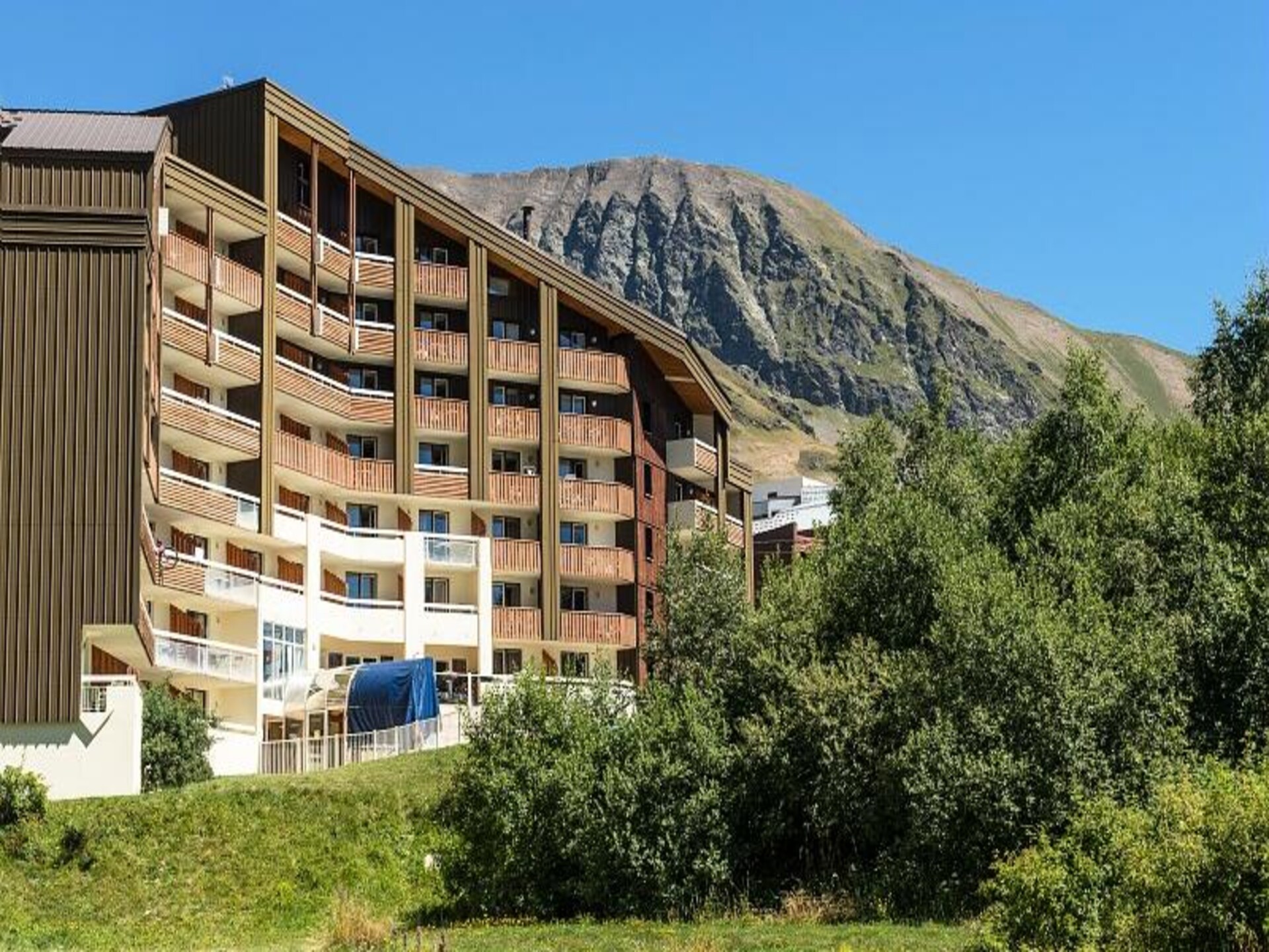 Knus appartement op 100m van centrum Alpe d'Huez met balkon en zwembad - foto 6