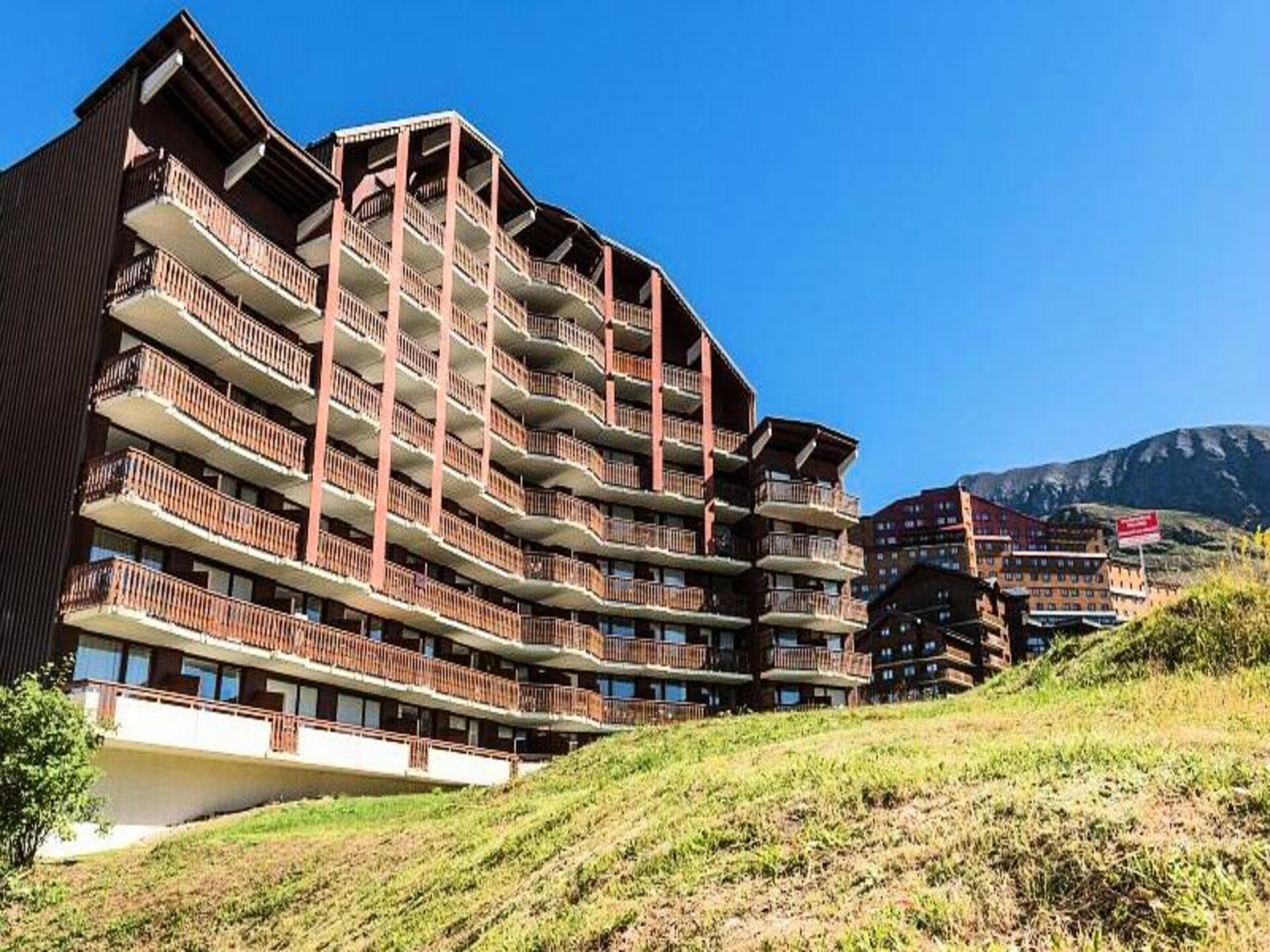 Knus appartement voor 4 personen met balkon en uitzicht op de bergen in Huez - foto 3