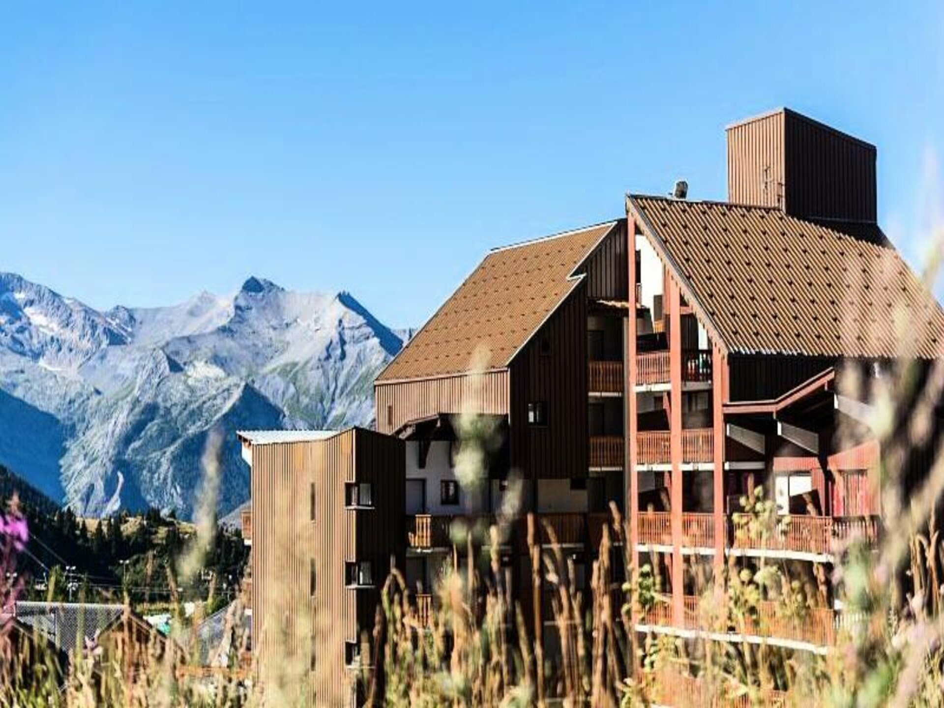 Knus appartement voor 4 personen met balkon en uitzicht op de bergen in Huez - foto 4