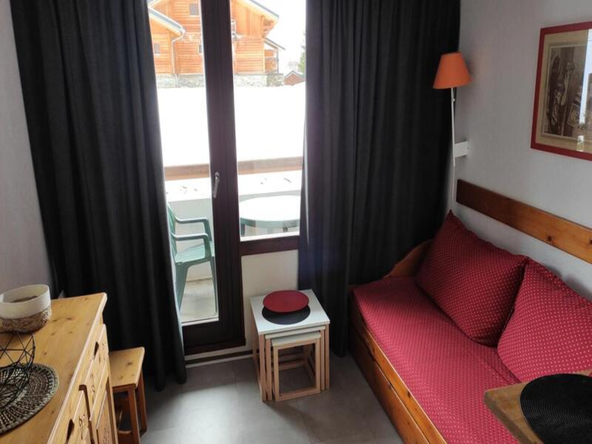 Knus appartement voor 4 personen met balkon en uitzicht op de bergen in Huez - foto 8