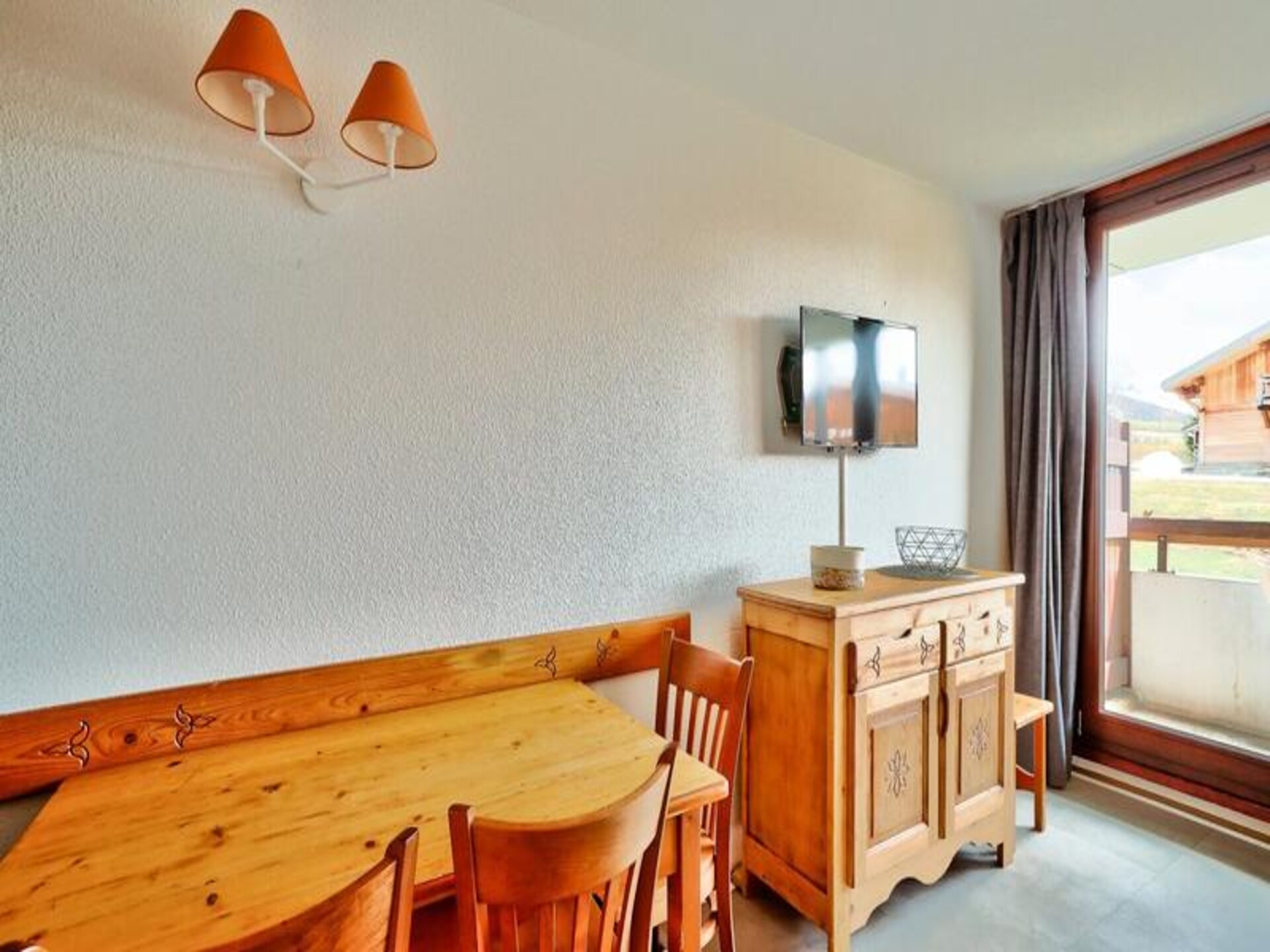 Knus appartement voor 4 personen met balkon en uitzicht op de bergen in Huez - foto 16