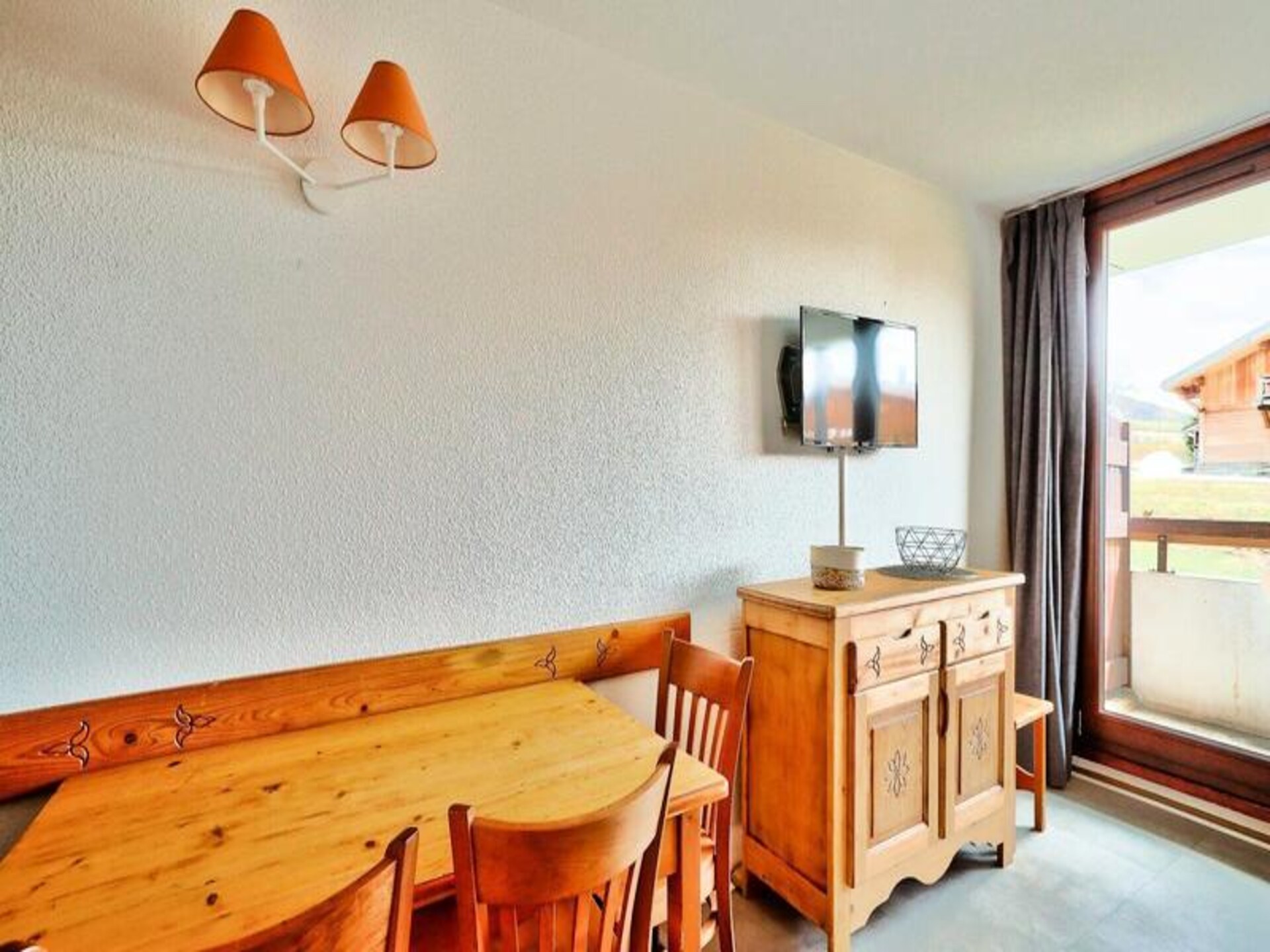 Knus appartement voor 4 personen met balkon en uitzicht op de bergen in Huez - foto 19