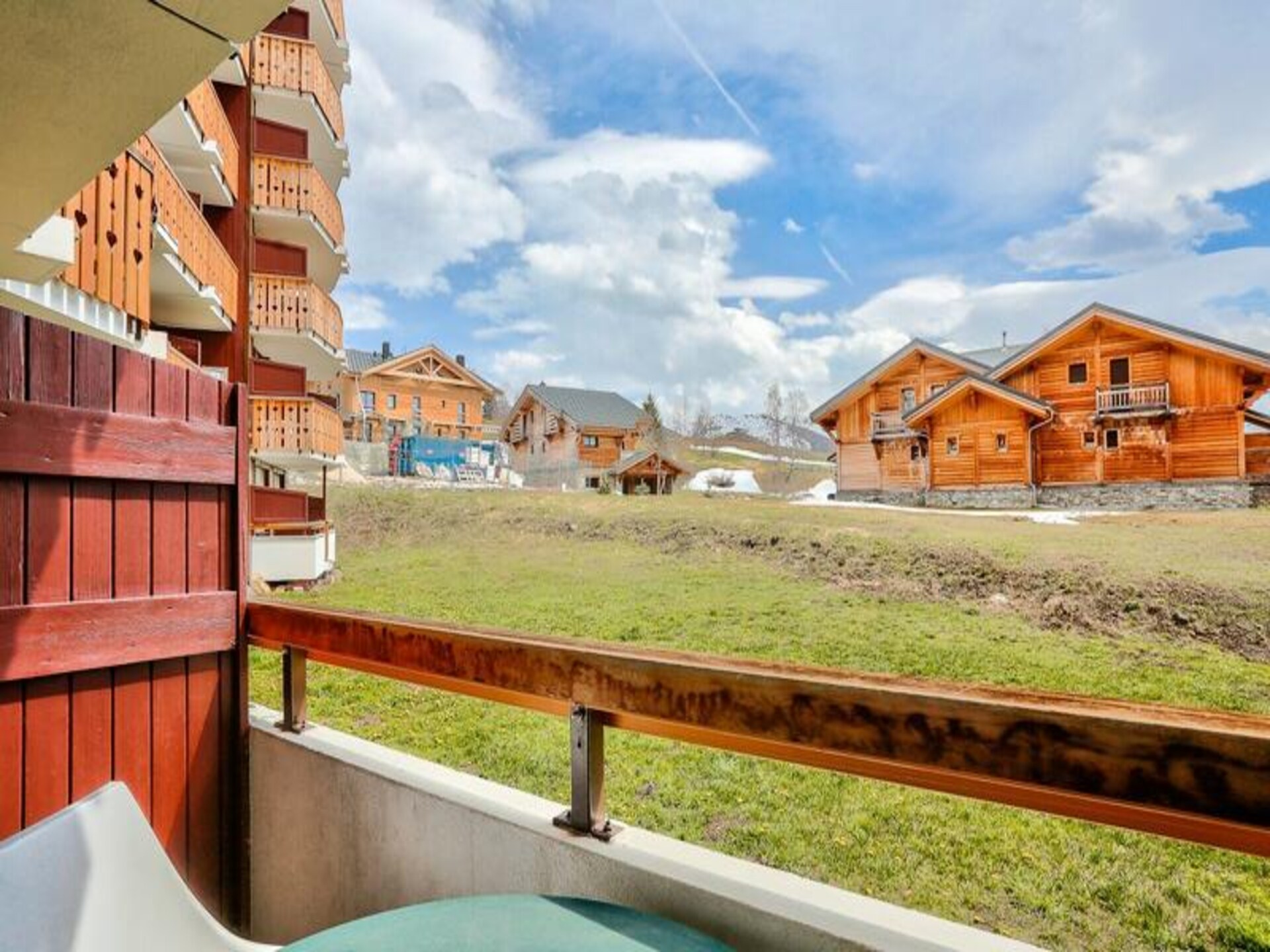 Knus appartement voor 4 personen met balkon en uitzicht op de bergen in Huez - foto 23
