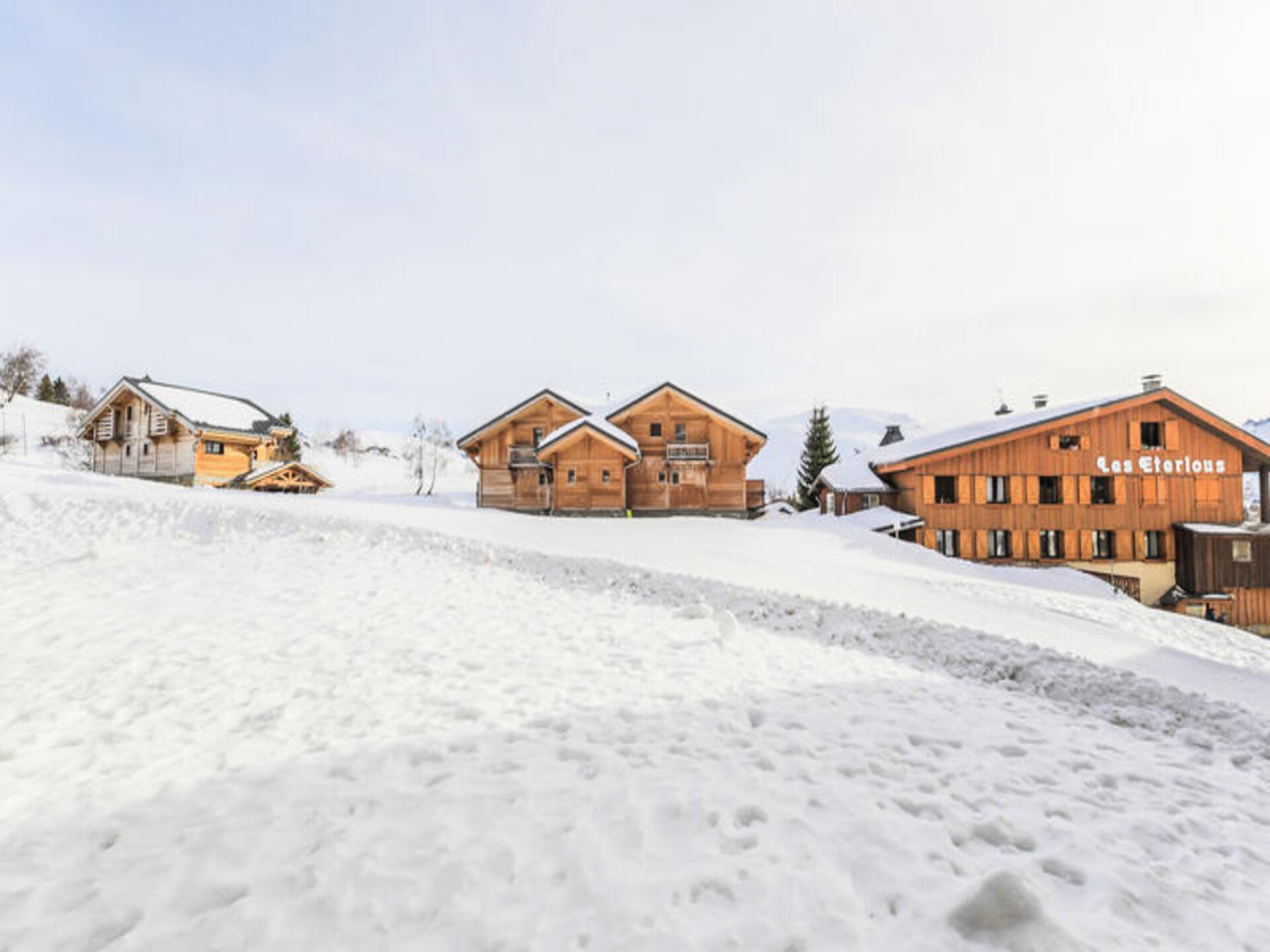 Knus appartement voor 4 personen met balkon en uitzicht op de bergen in Huez - foto 32