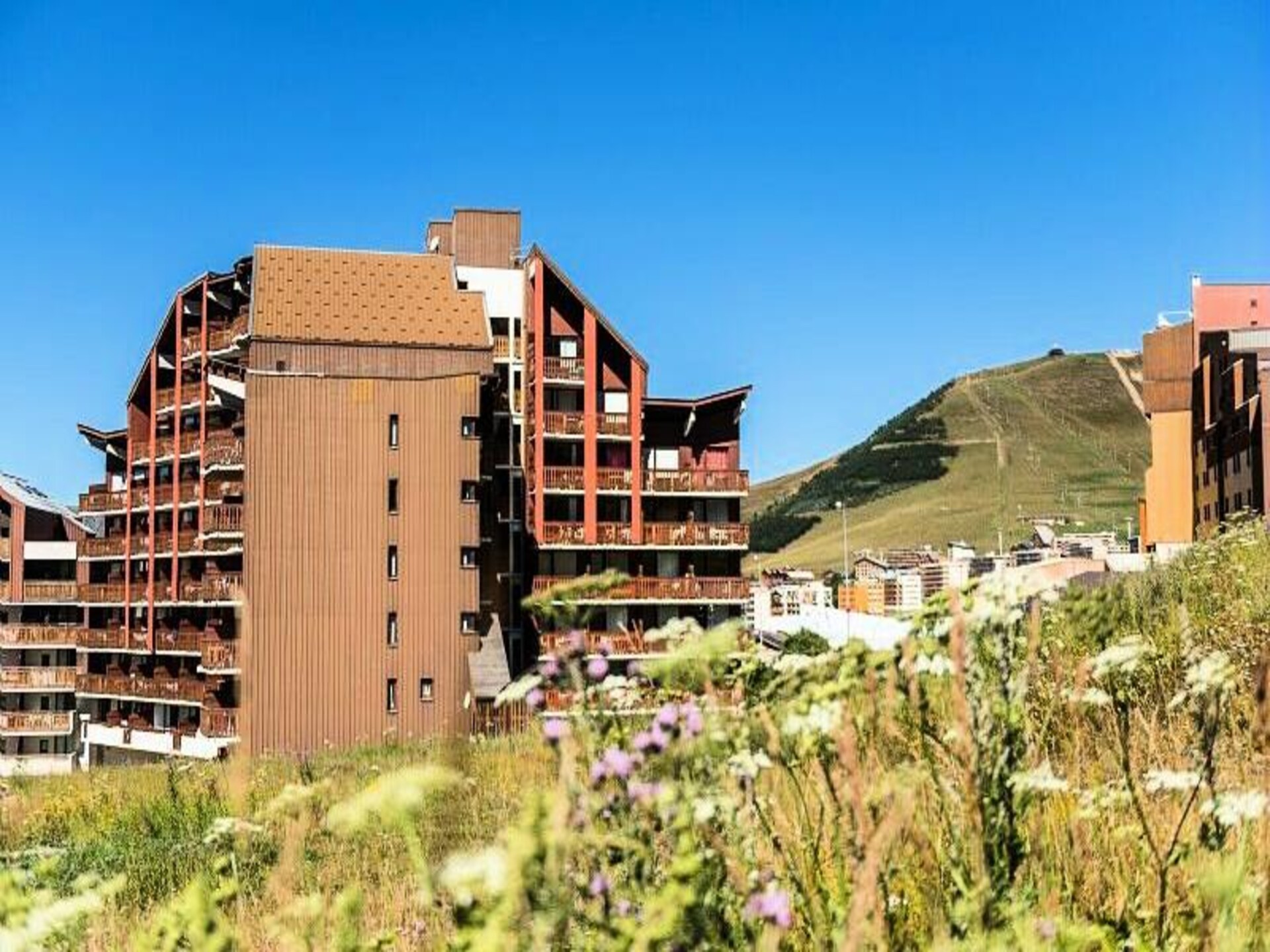 Knus appartement voor 5 personen met balkon en uitzicht in Huez - foto 2