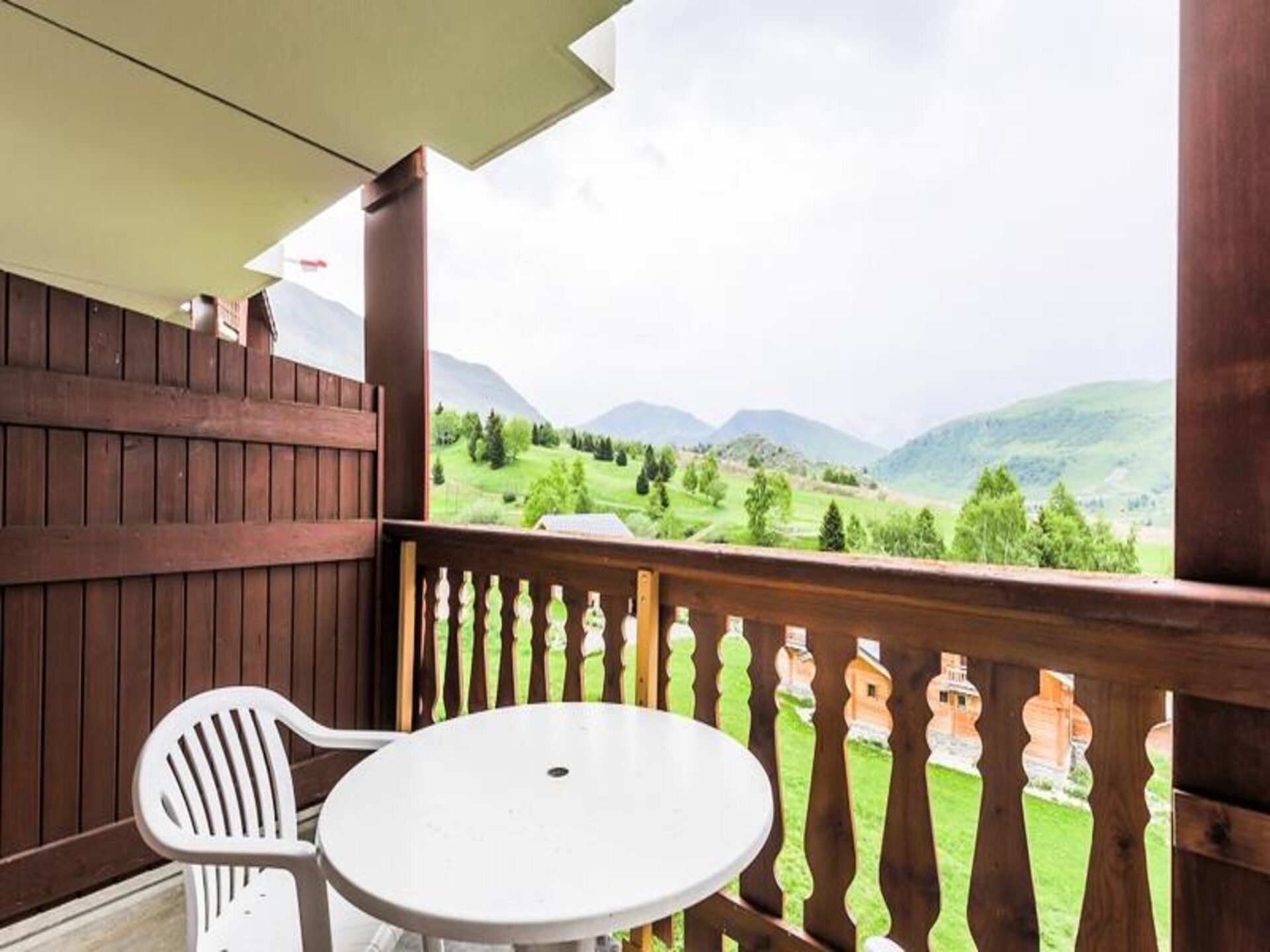 Knus appartement voor 5 personen met balkon en uitzicht in Huez - foto 6