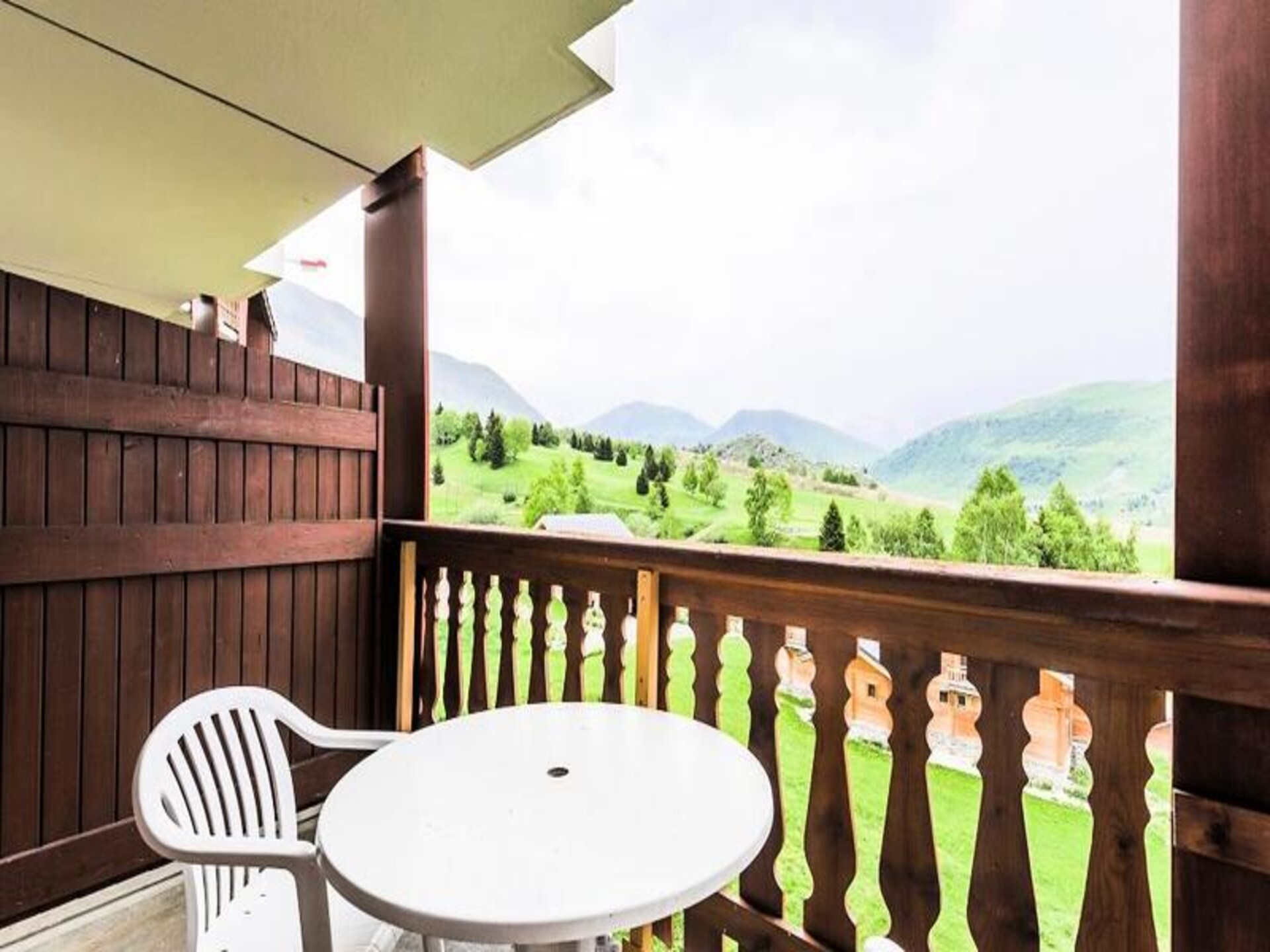 Knus appartement voor 5 personen met balkon en uitzicht in Huez - foto 7