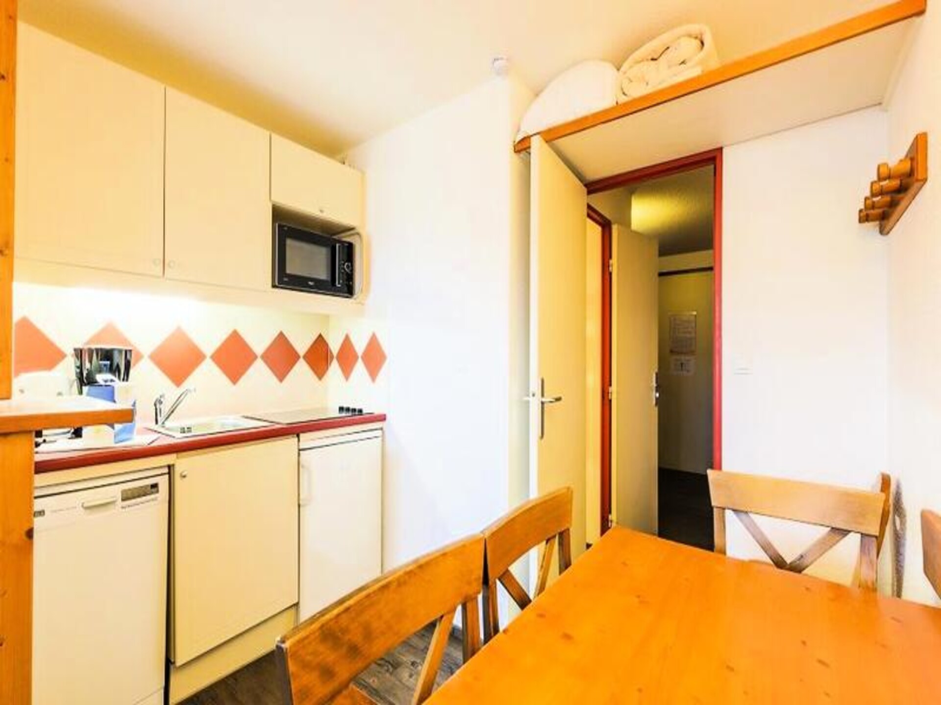 Knus appartement voor 5 personen met balkon en uitzicht in Huez - foto 18