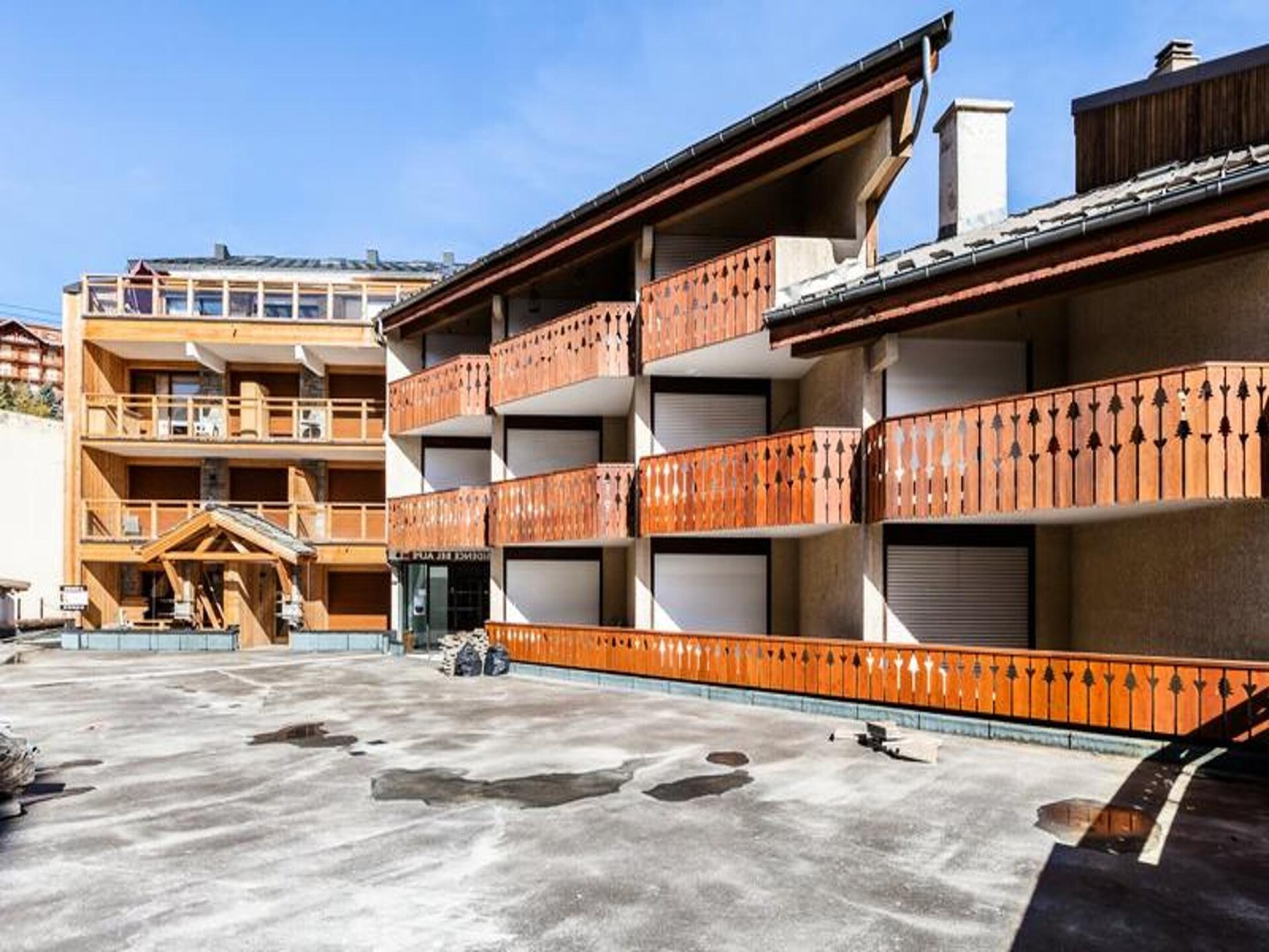 Studio 4 pers. aan de piste in Alpe d'Huez – huisdier welkom - foto 1