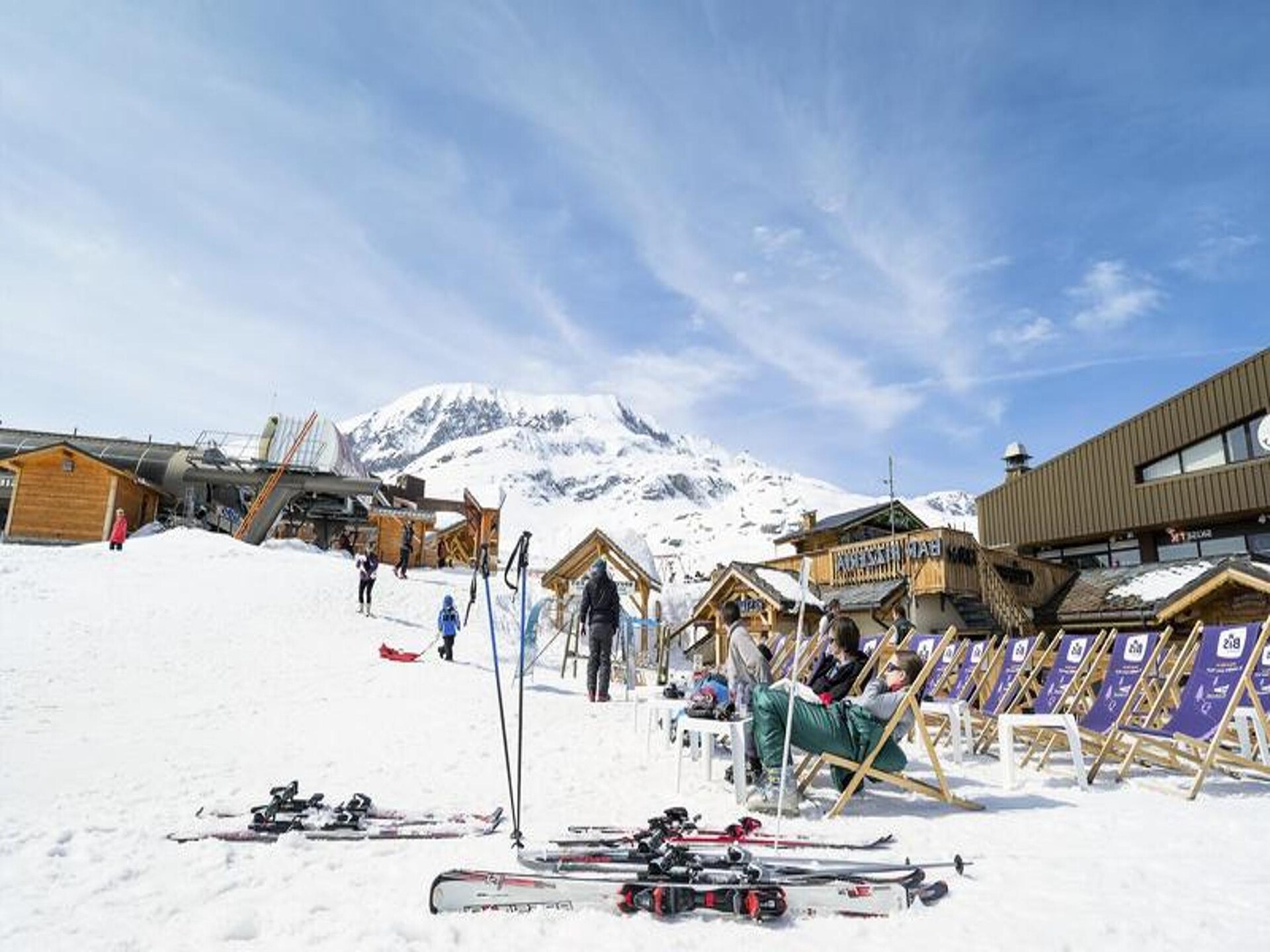 Studio 4 pers. aan de piste in Alpe d'Huez – huisdier welkom - foto 21