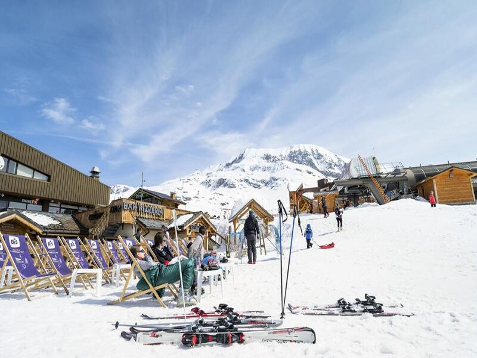 Studio 4 pers. aan de piste in Alpe d'Huez – huisdier welkom - foto 22