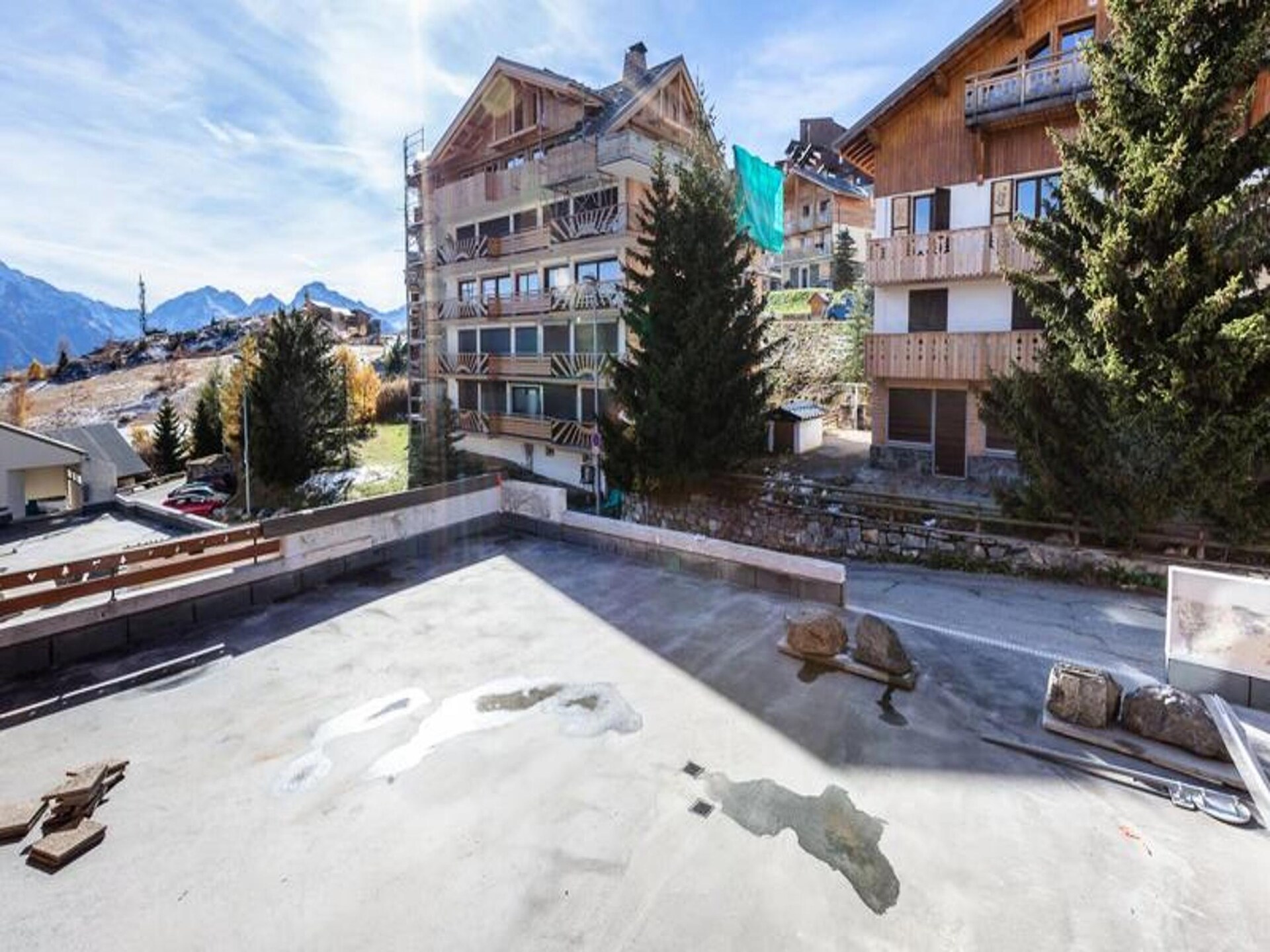 Studio 4 pers. aan de piste in Alpe d'Huez – huisdier welkom - foto 17