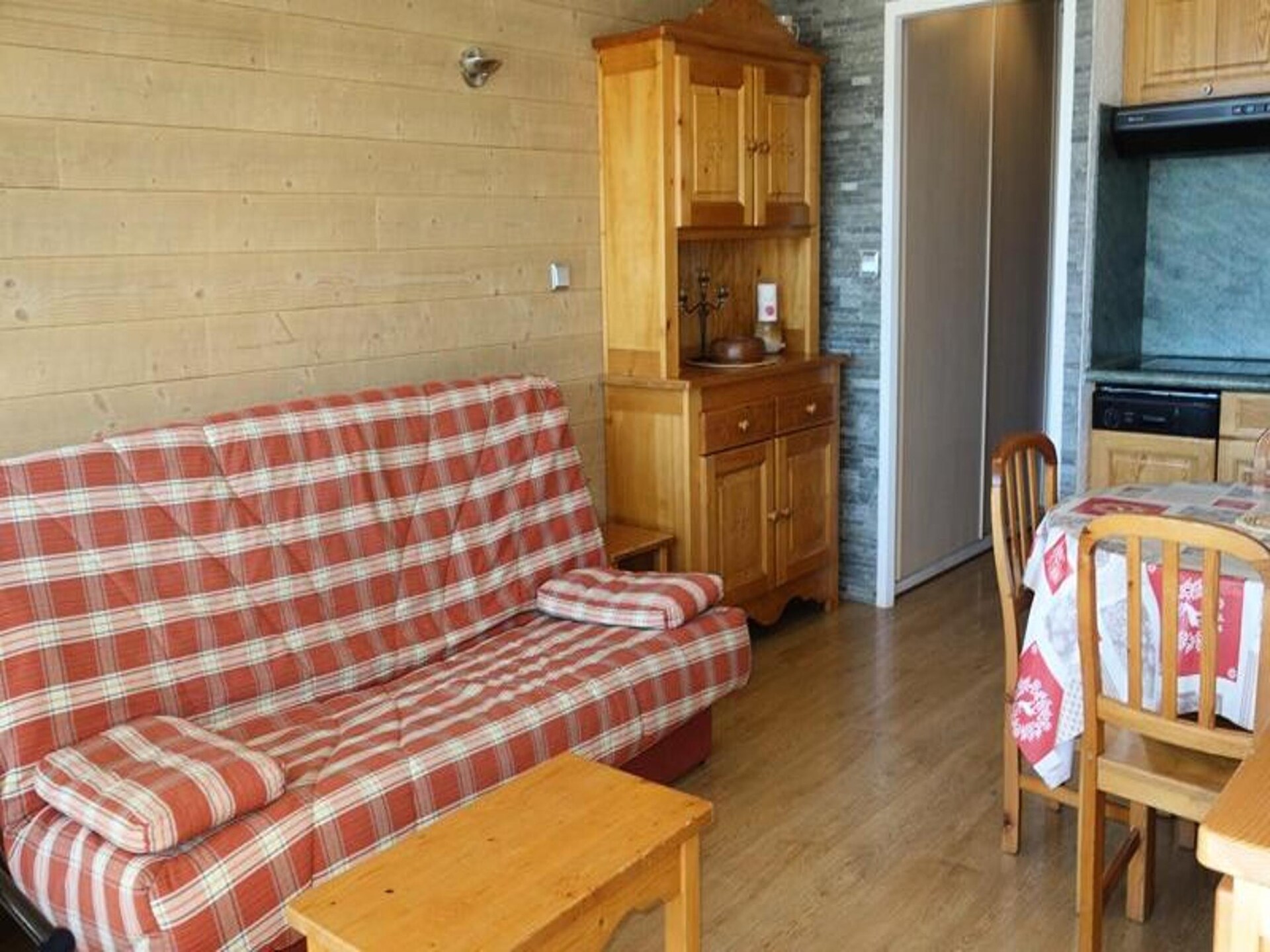 Studio op de piste in Huez met zuidbalkon en bergzicht voor 4 personen - foto 2