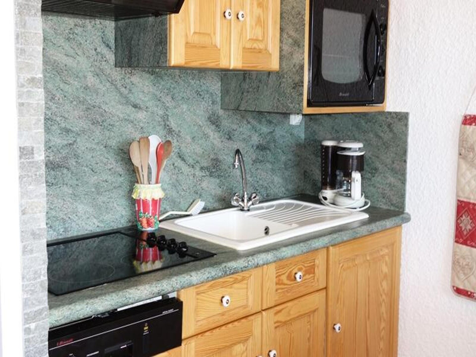 Studio op de piste in Huez met zuidbalkon en bergzicht voor 4 personen - foto 10