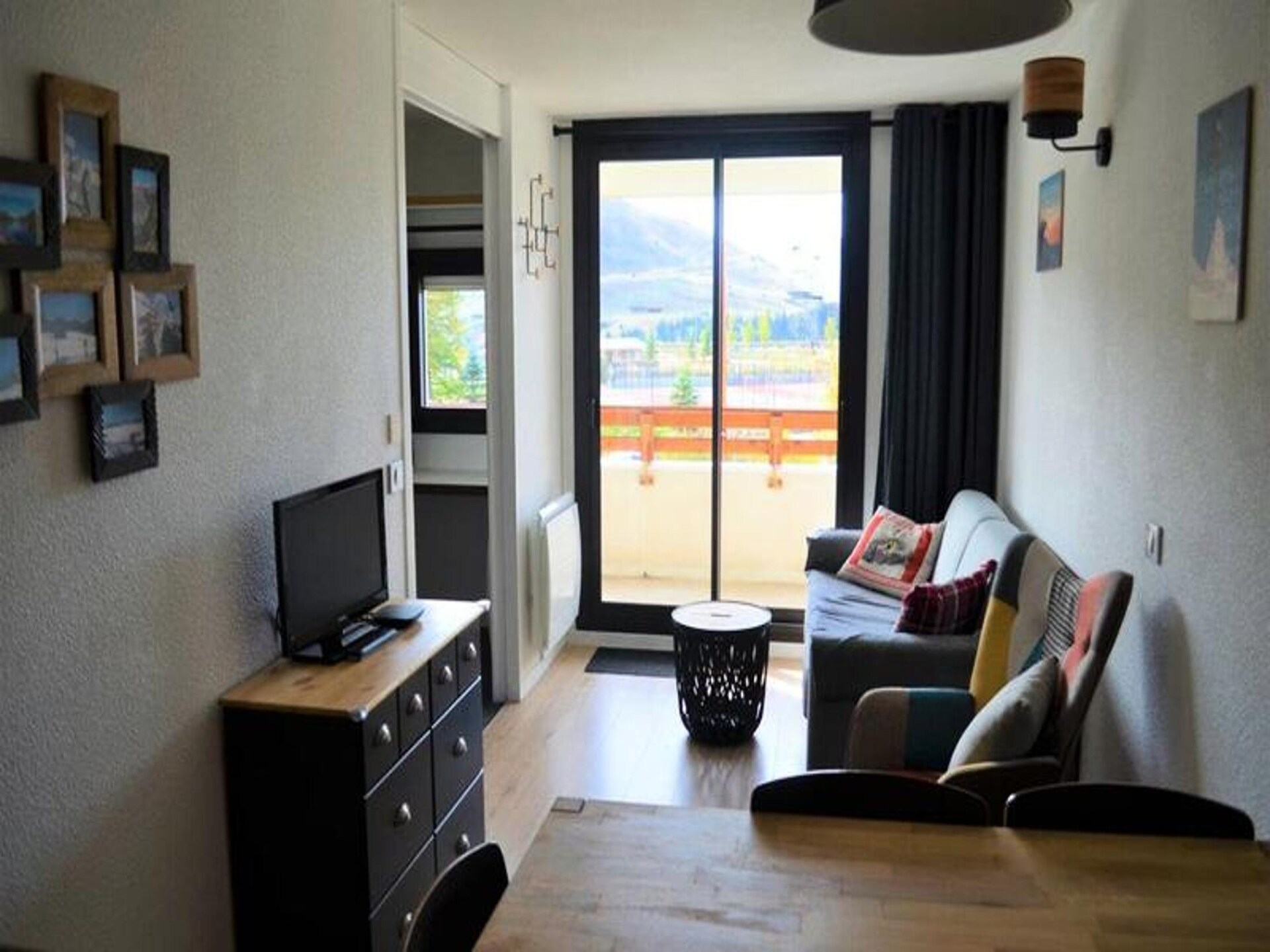 Appartement 6 pers. aan de voet van de piste in Huez met balkon op het zuiden - foto 7
