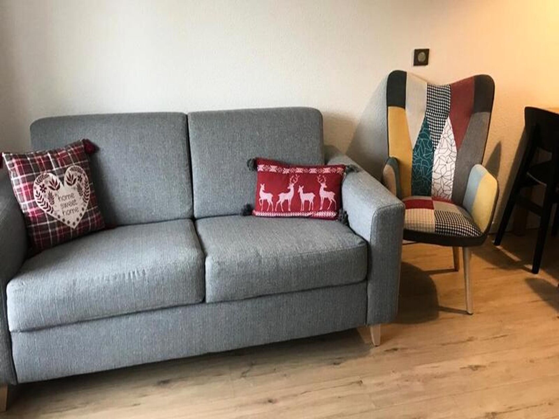 Appartement 6 pers. aan de voet van de piste in Huez met balkon op het zuiden - foto 2