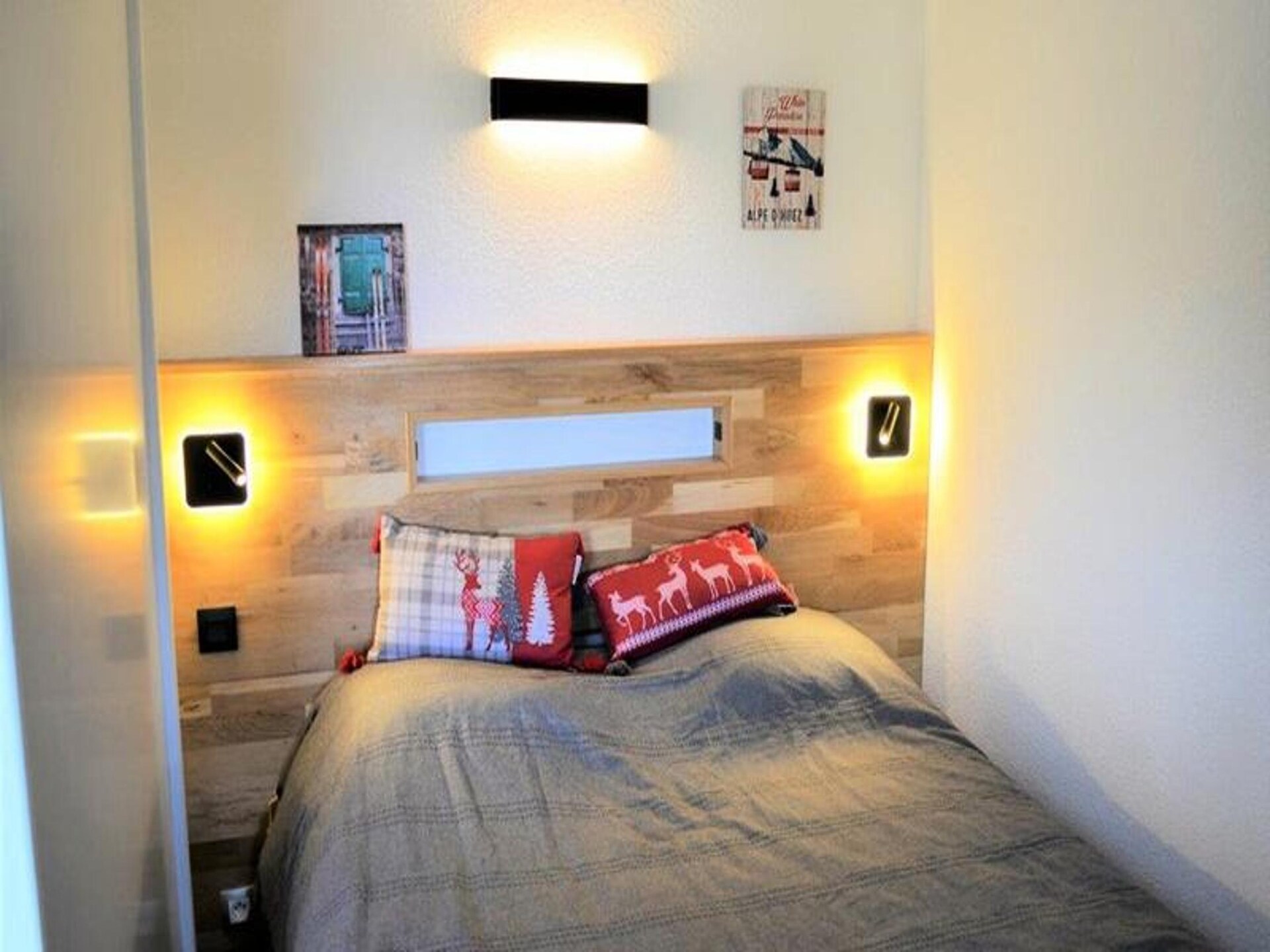 Appartement 6 pers. aan de voet van de piste in Huez met balkon op het zuiden - foto 12