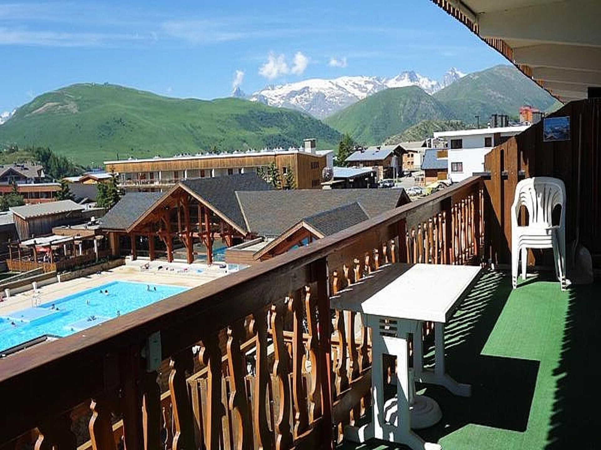 Zonnig 3-kamerappartement op loopafstand van de piste in Huez - foto 18