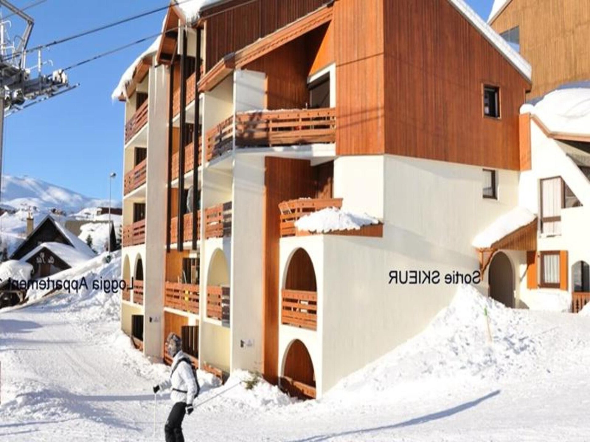 Knus ski-in/ski-out appartement voor 4 in Huez met balkon op het zuidwesten - foto 8