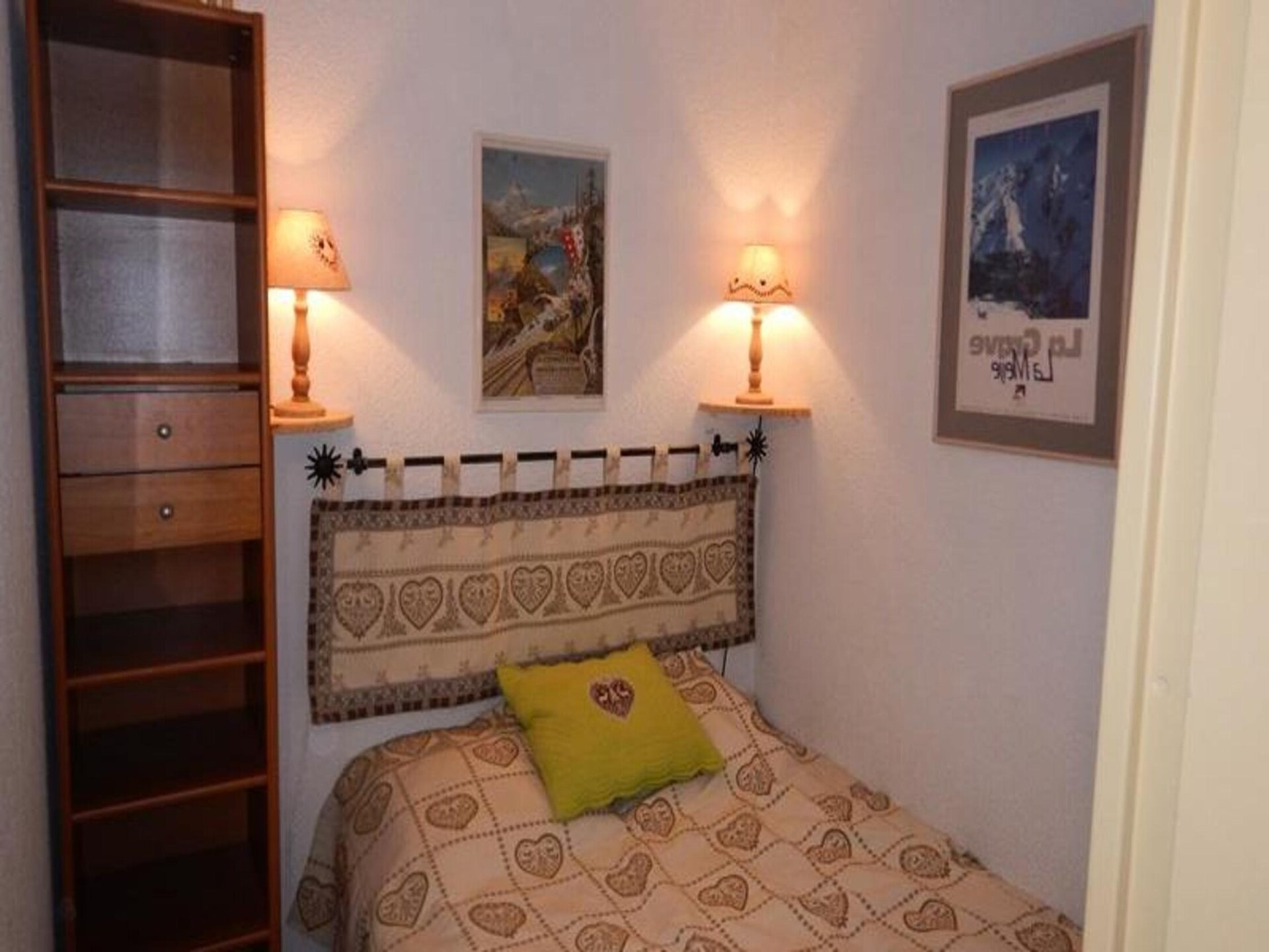 Knus ski-in/ski-out appartement voor 4 in Huez met balkon op het zuidwesten - foto 9