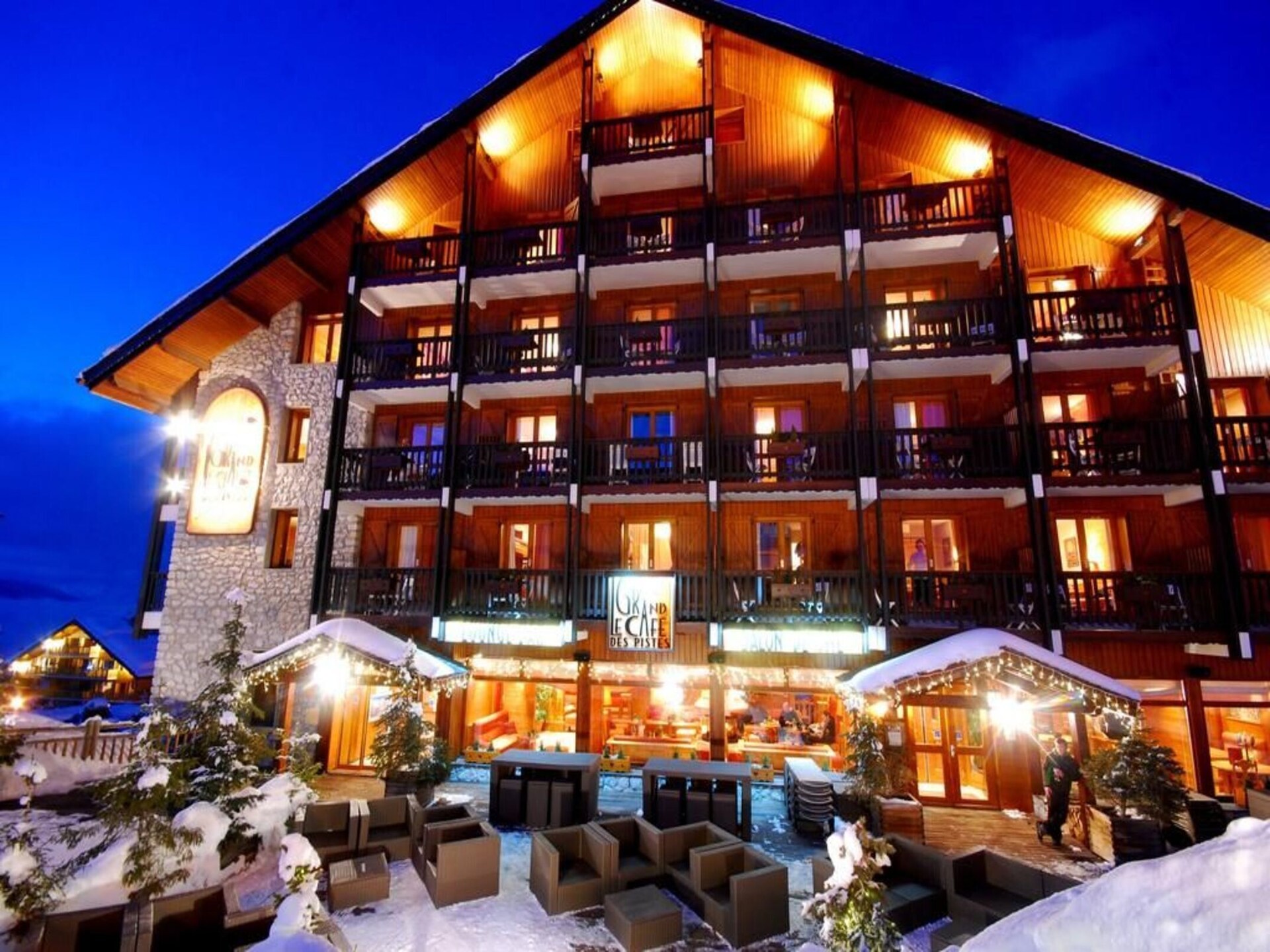 Appartement Huez: Ski-in/ski-out op 5e verdieping met zuidbalkon - foto 20