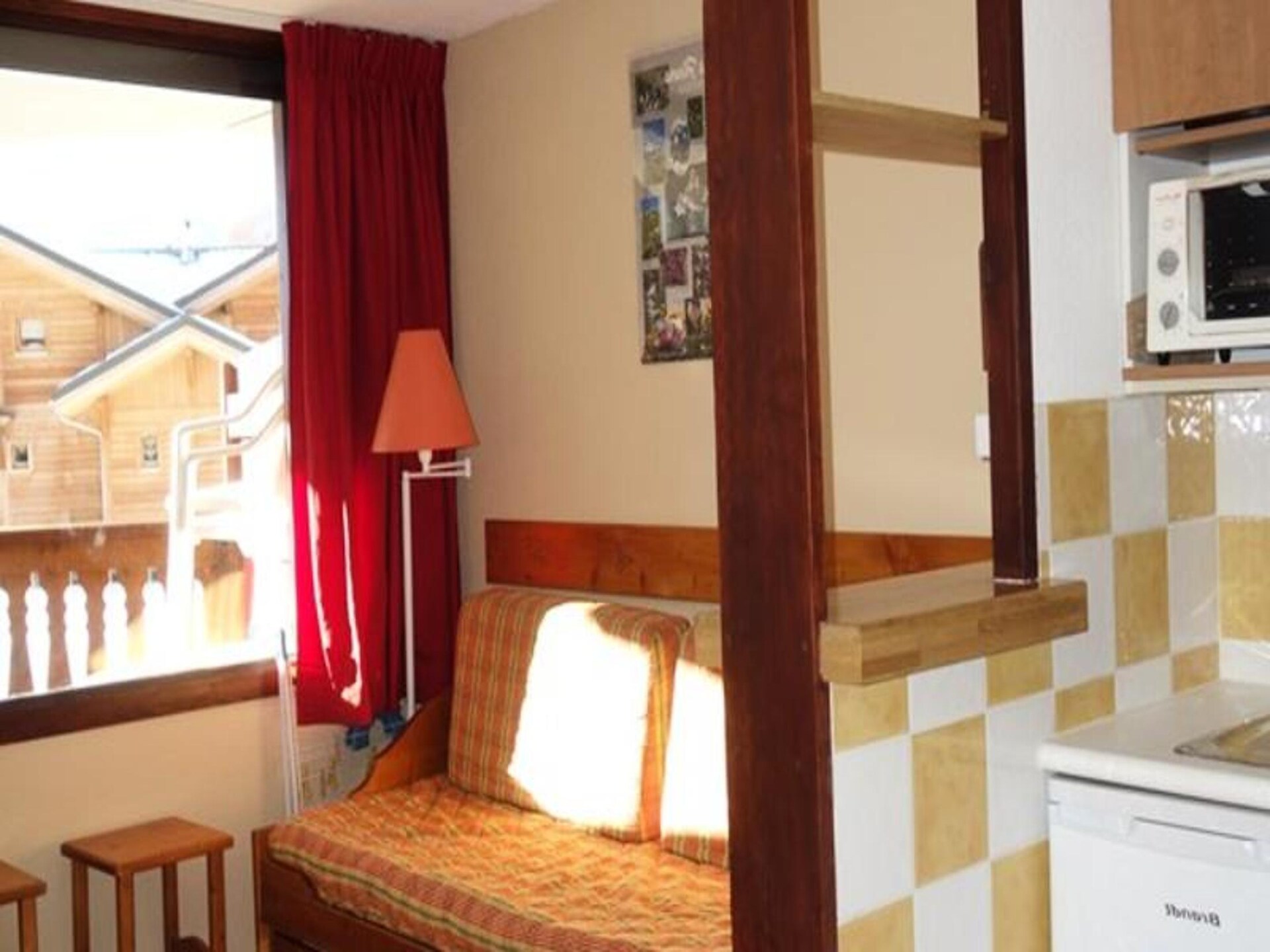 Appartement aan de piste in Huez voor 6 personen met balkon - foto 8