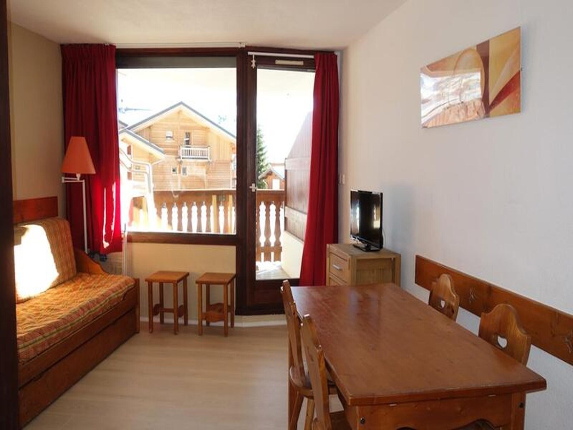Appartement aan de piste in Huez voor 6 personen met balkon - foto 9
