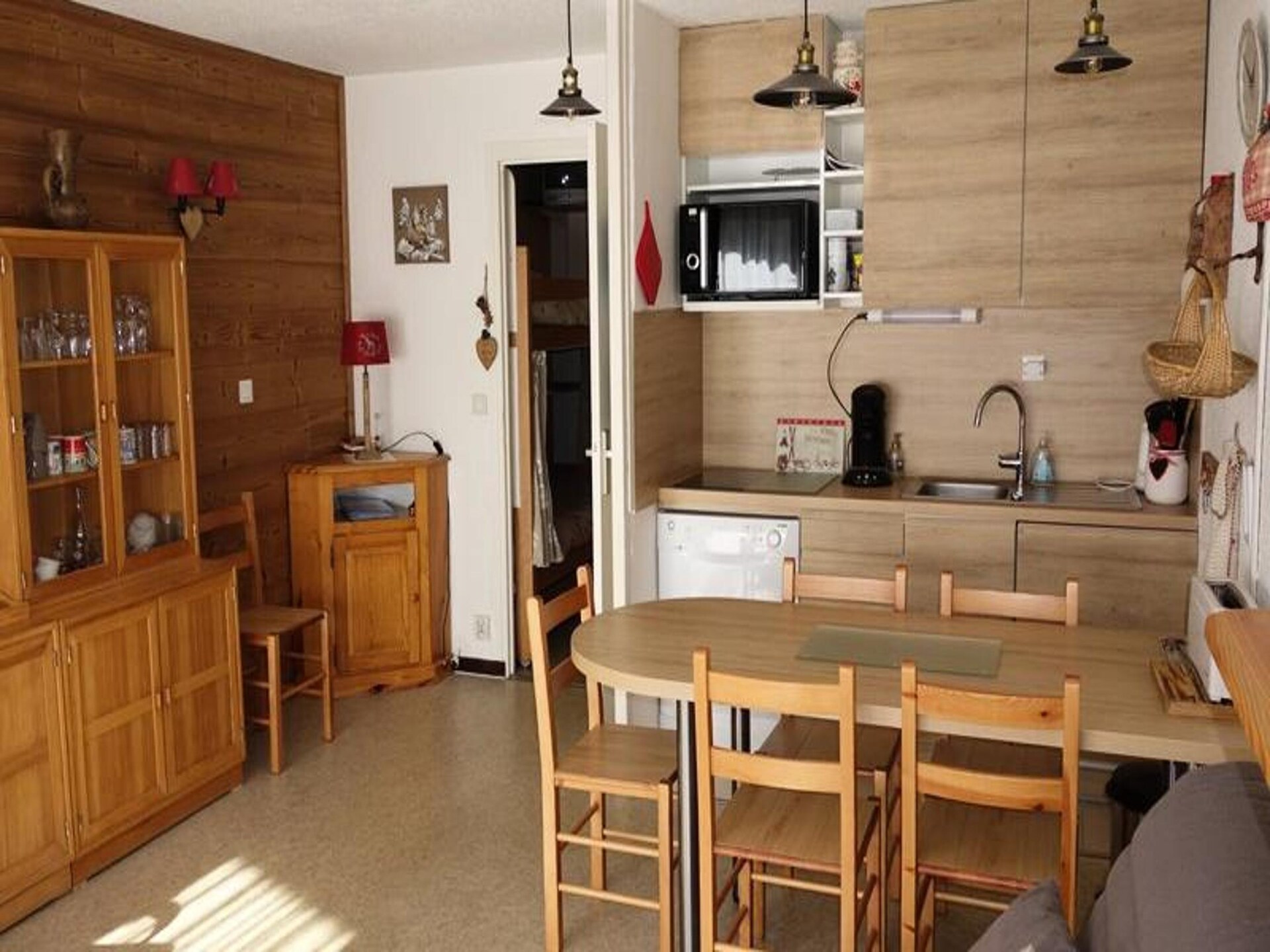Comfortabel studio-appartement in Huez, vlakbij de piste voor 6 personen - foto 5