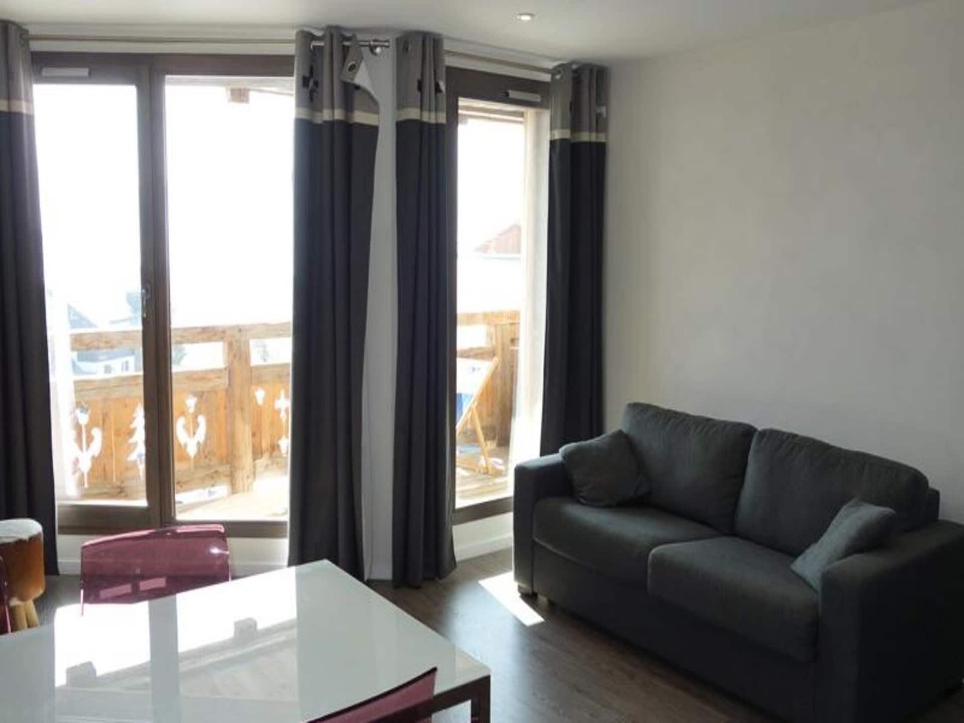 Gerenoveerd studio-appartement direct aan de piste in Huez - foto 11
