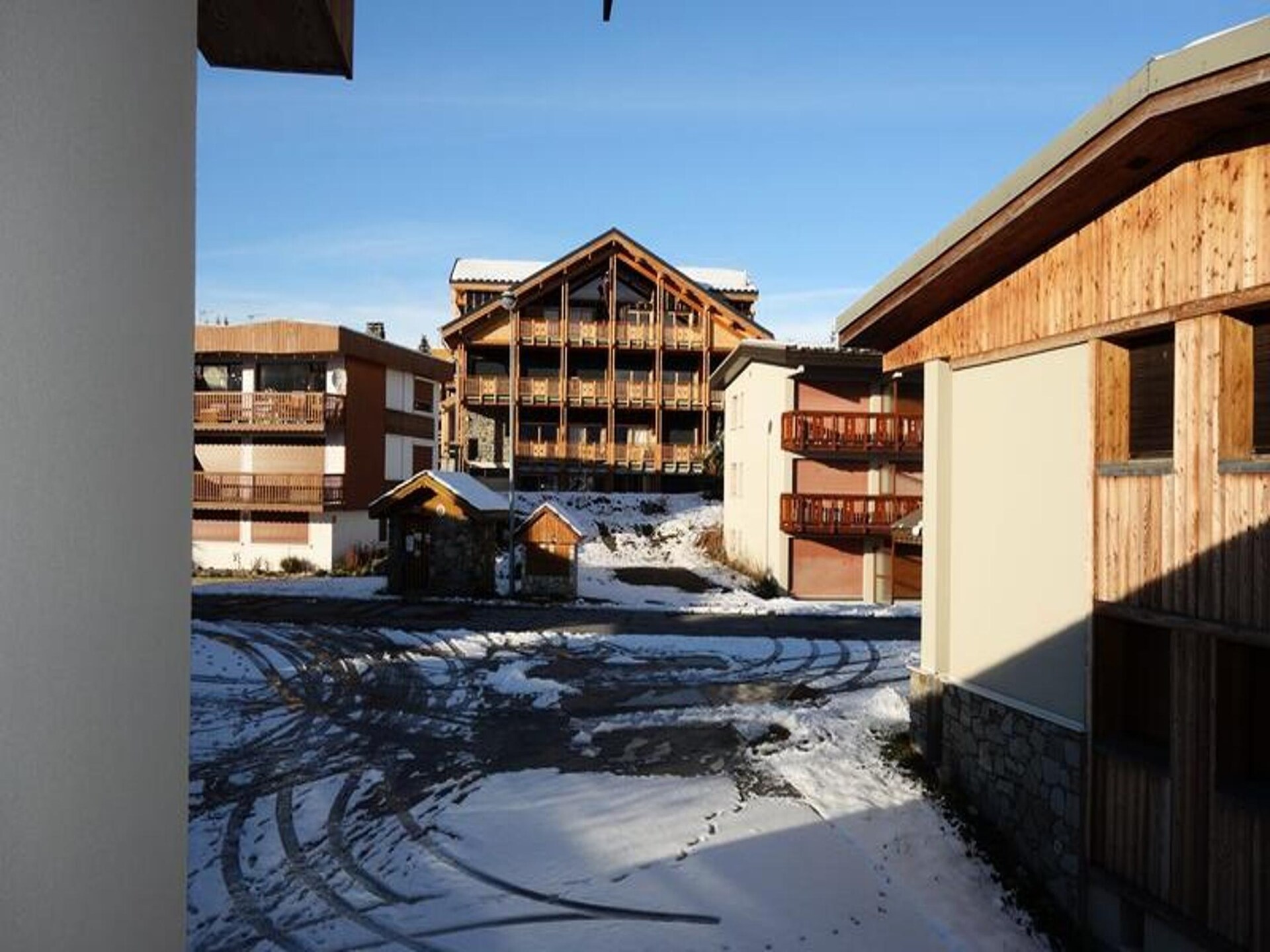 Compact en modern studio-appartement in Huez, vlakbij het centrum - foto 17