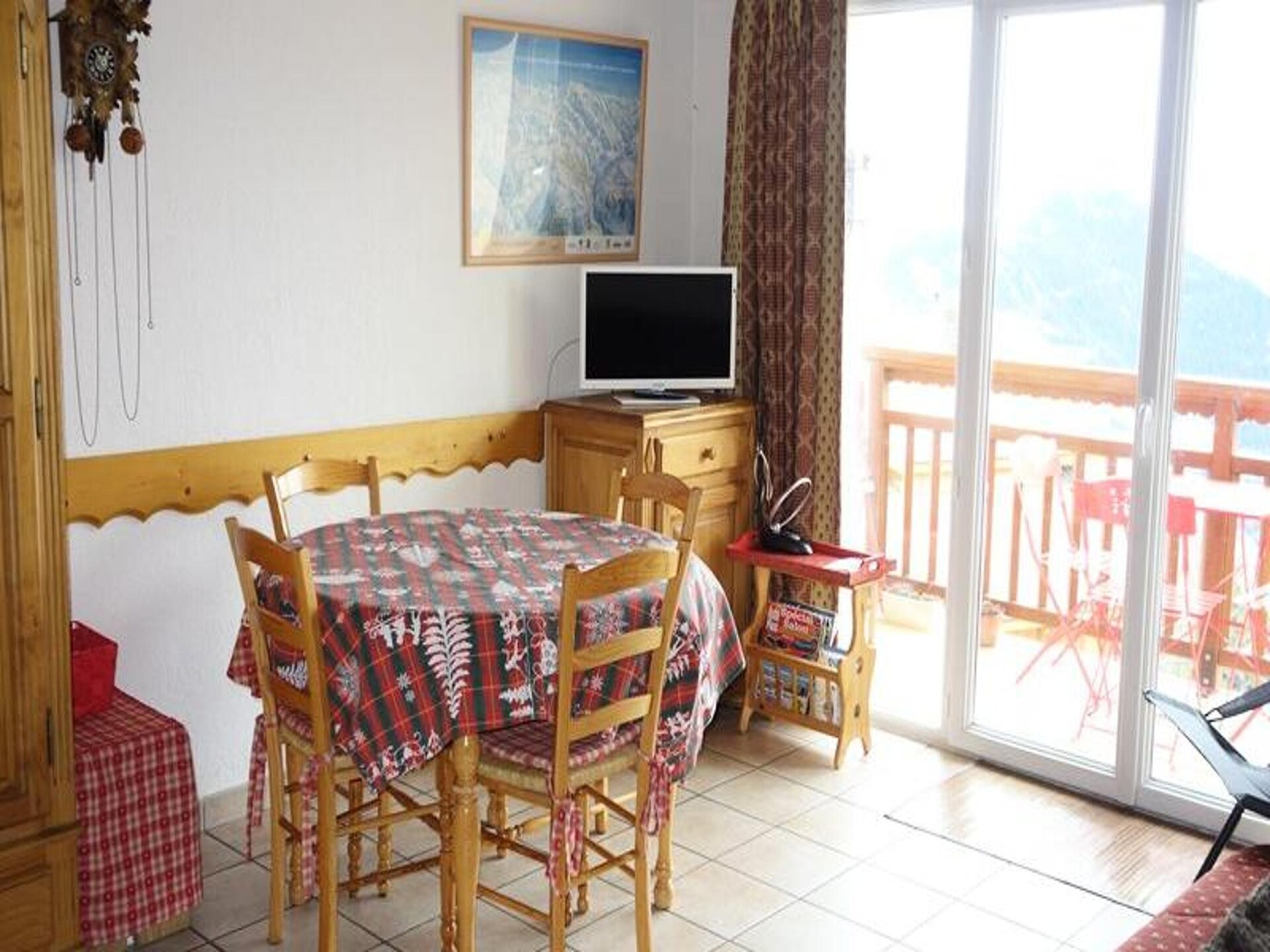 Knus appartement voor 5 aan de voet van de pistes in Huez - foto 4