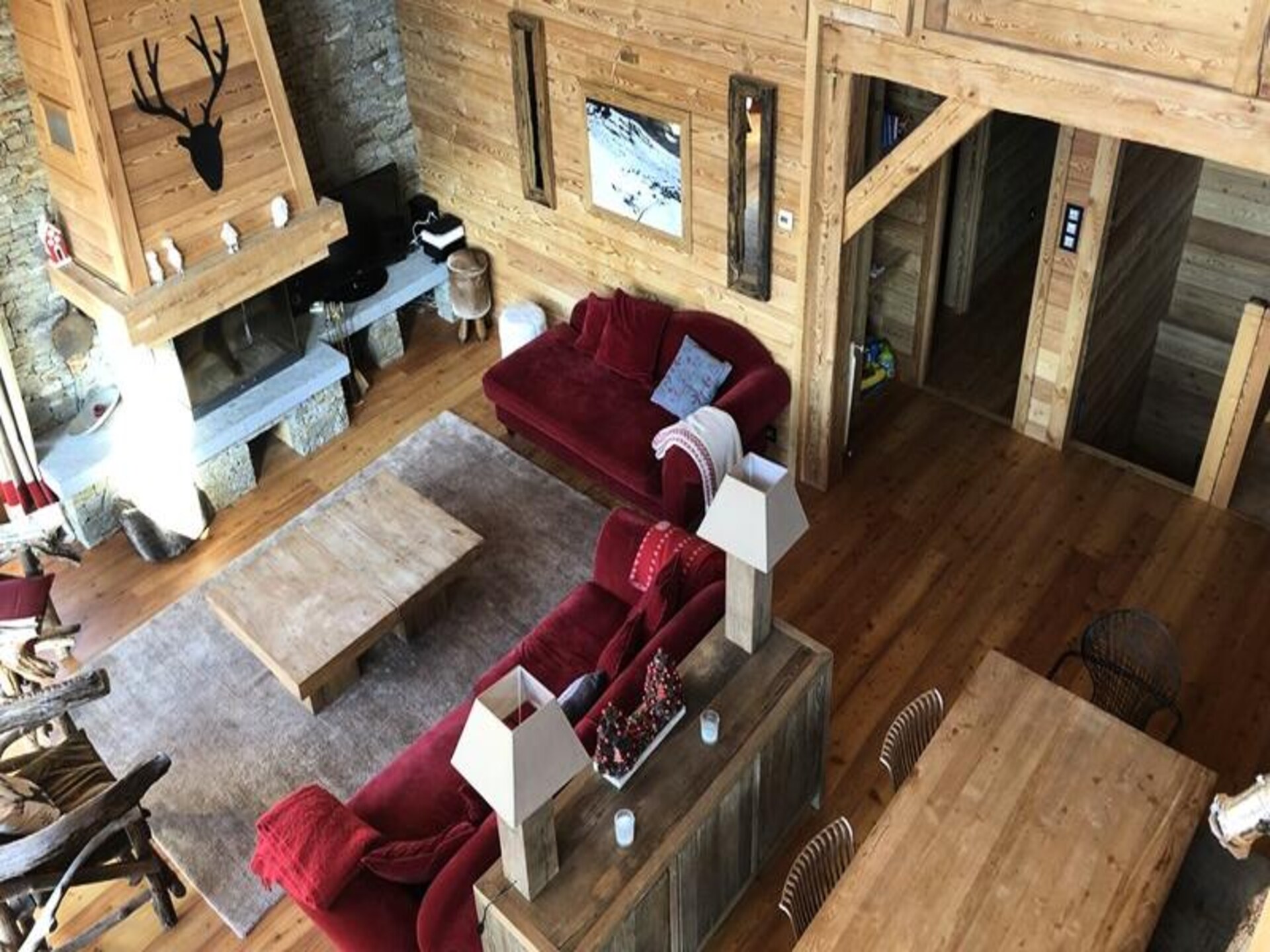 Groot chalet voor 10 personen aan de voet van de pistes in Huez - foto 3