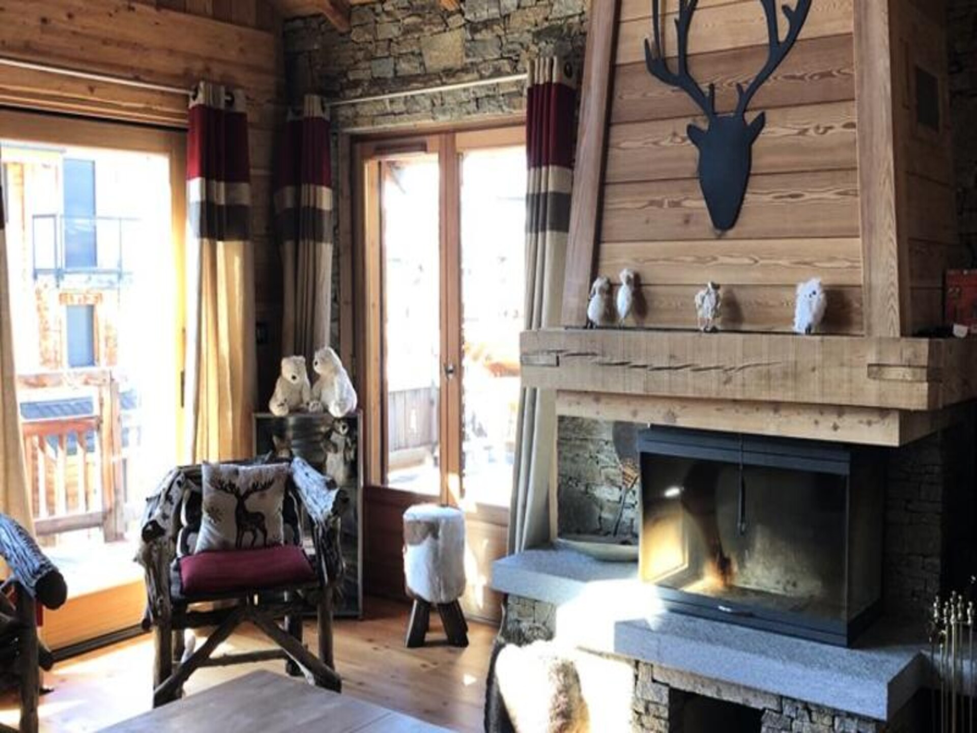 Groot chalet voor 10 personen aan de voet van de pistes in Huez - foto 7