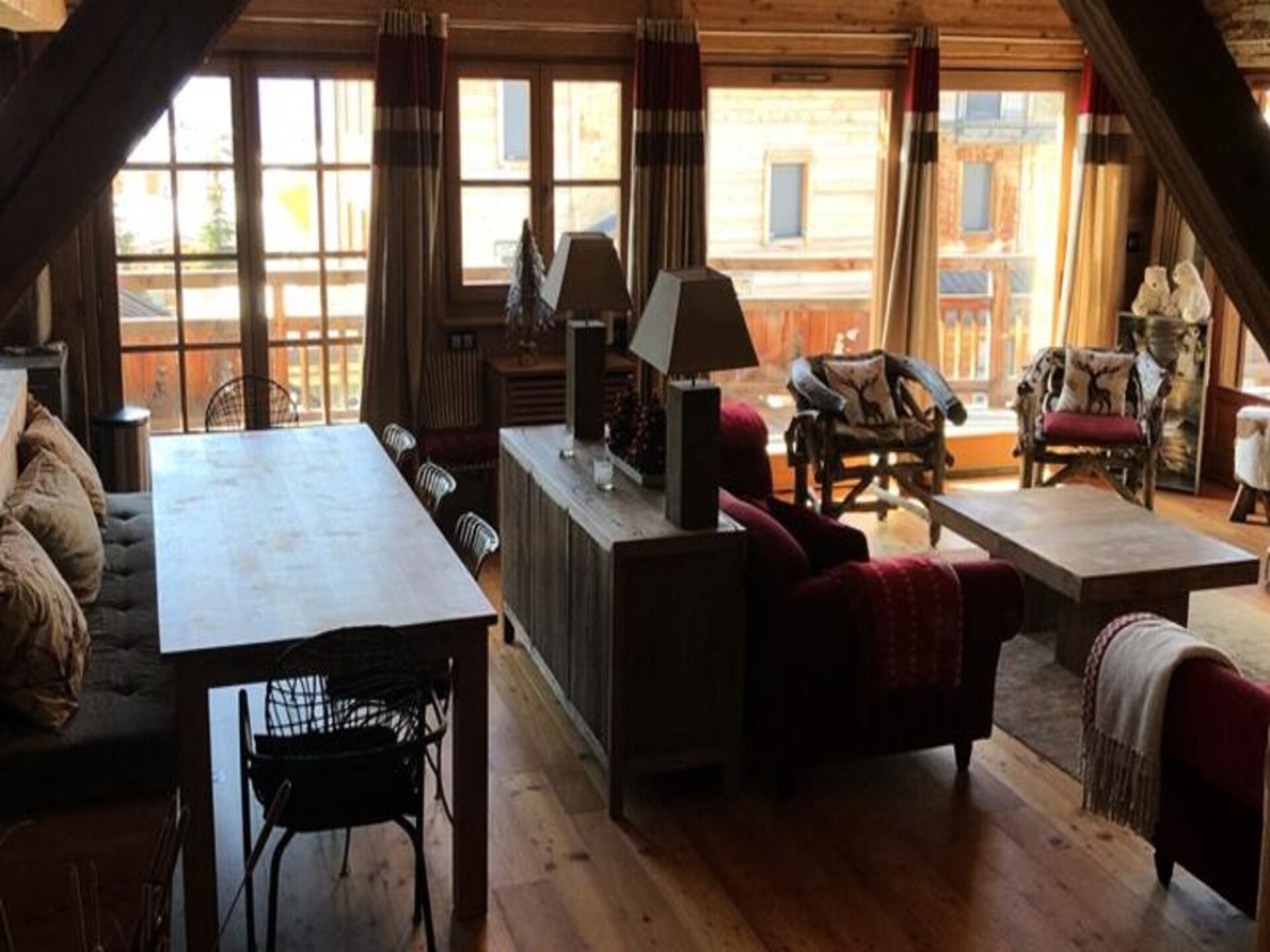 Groot chalet voor 10 personen aan de voet van de pistes in Huez - foto 9